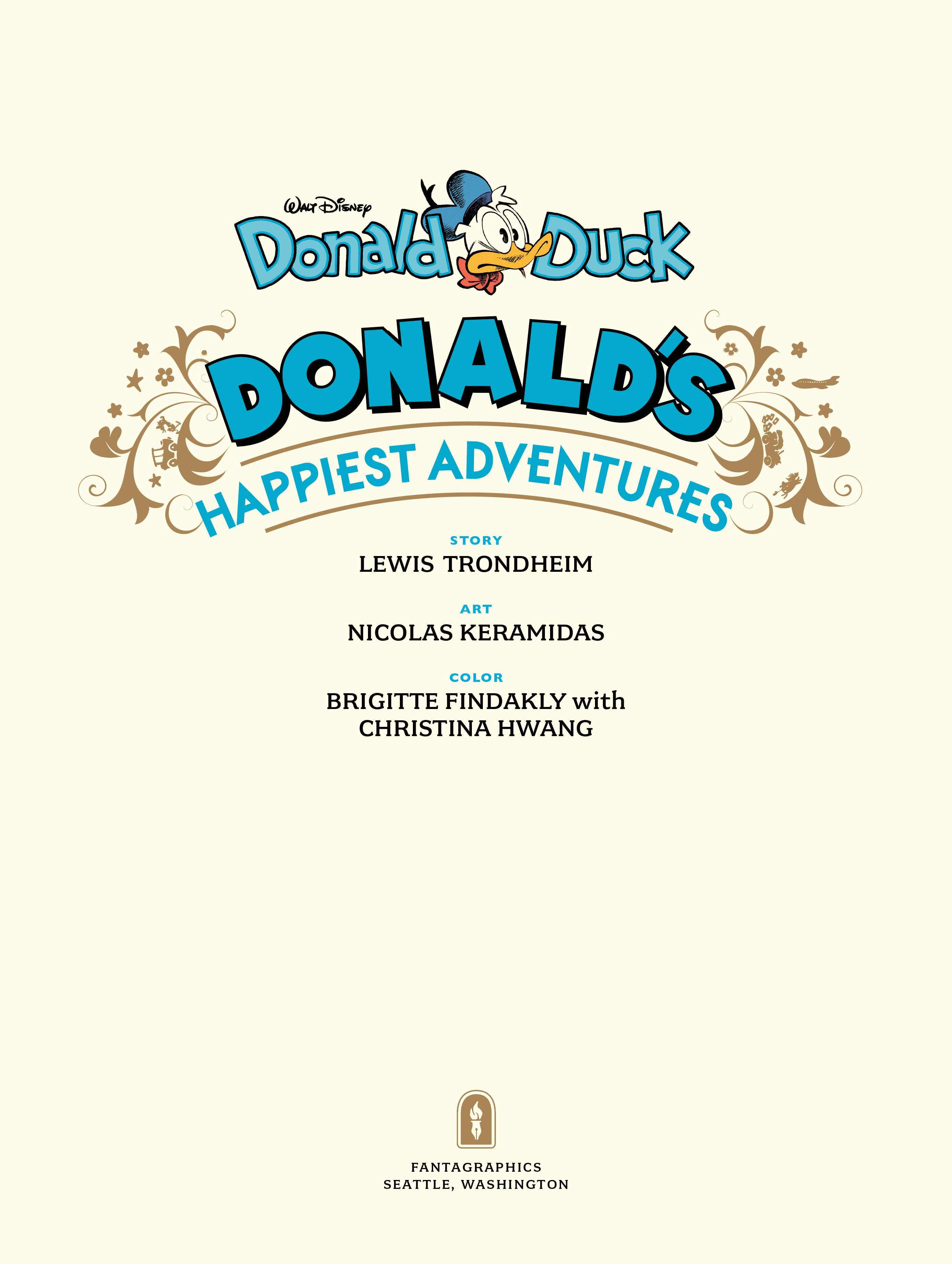 Read online Walt Disney's Donald Duck: Donald's Happiest Adventures comic -  Issue # Full - 4