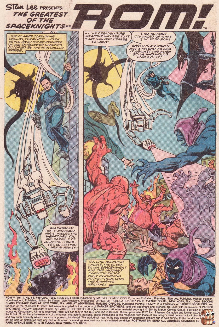 Read online ROM (1979) comic -  Issue #63 - 2