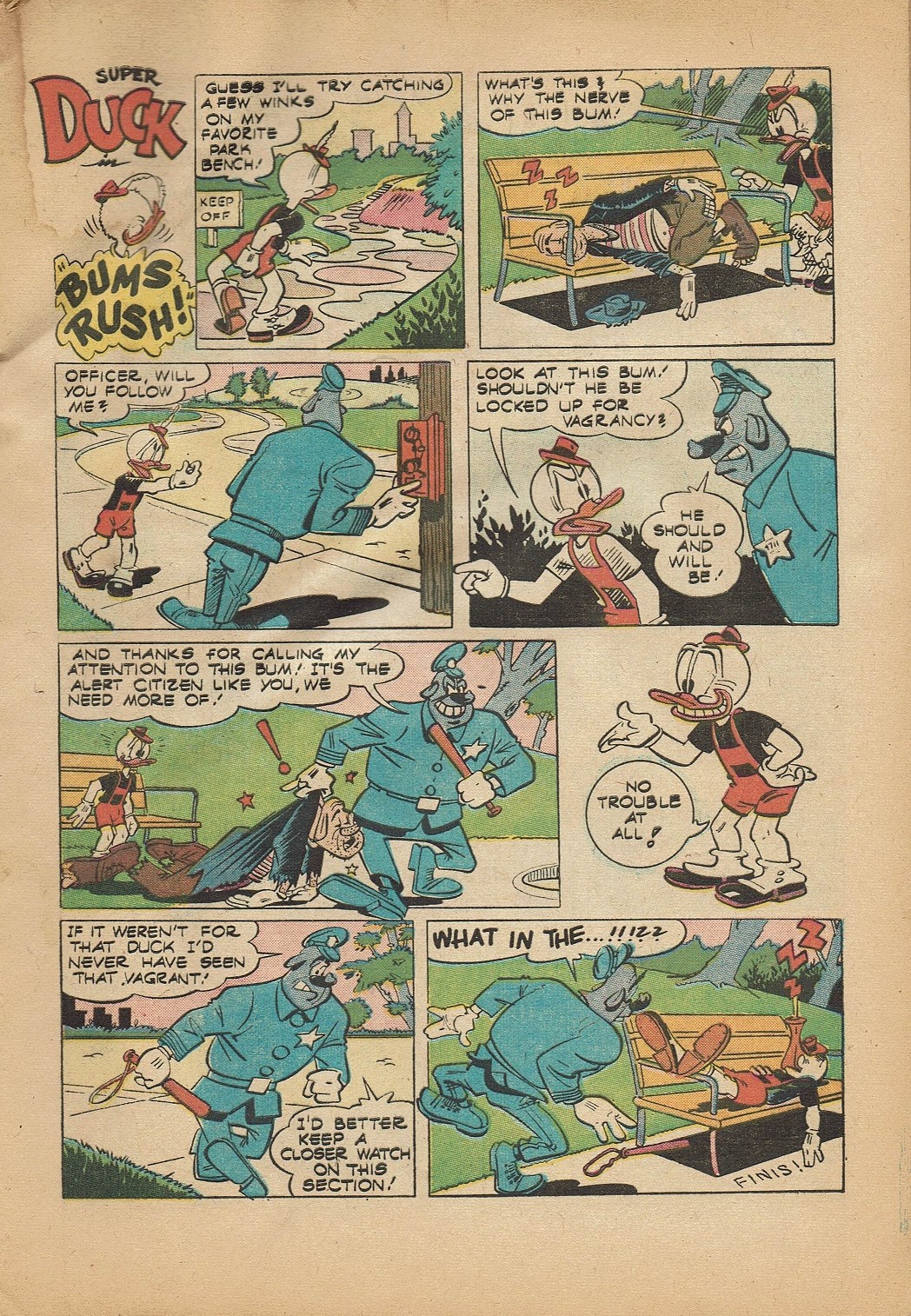 Read online Super Duck Comics comic -  Issue #66 - 5