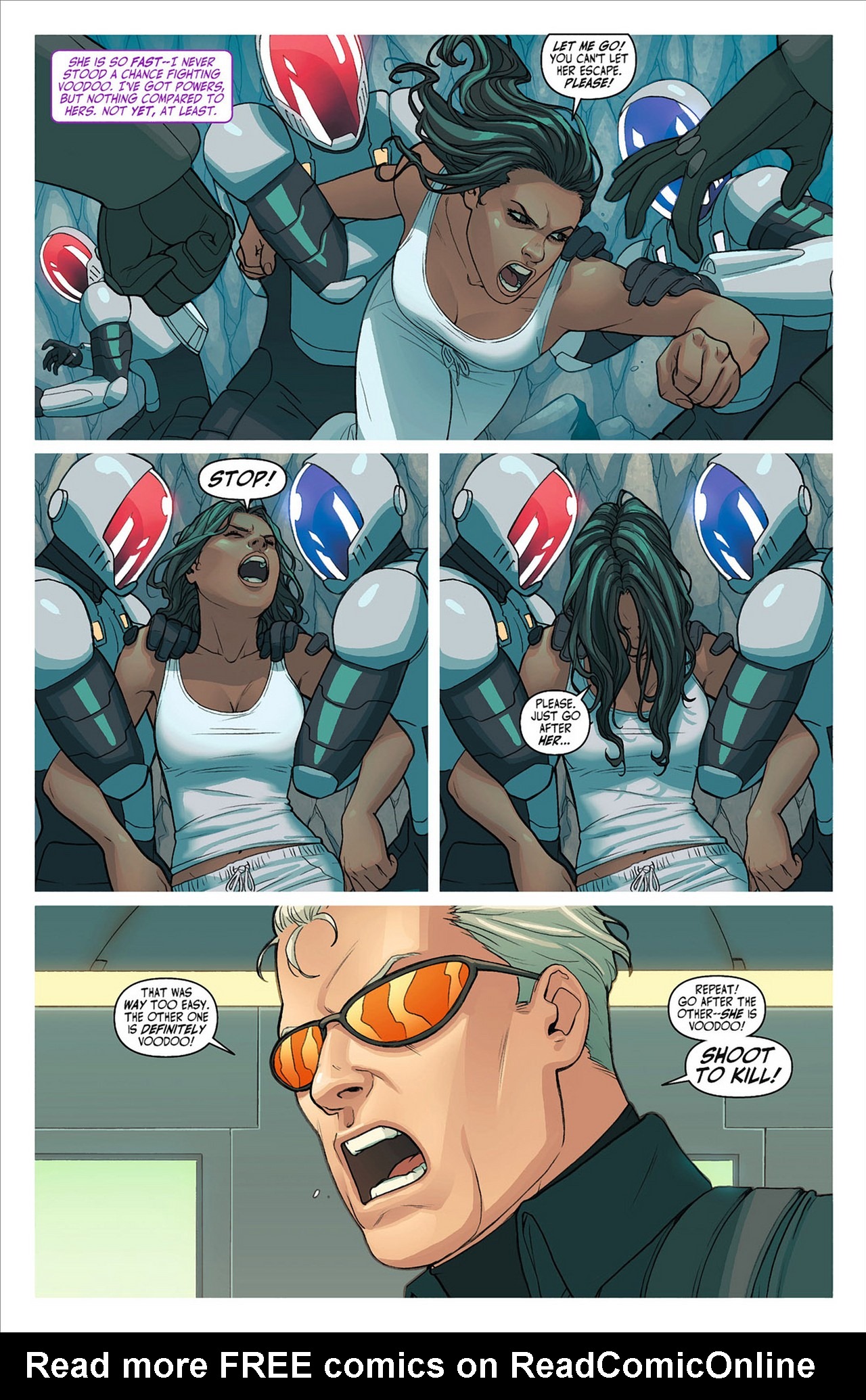 Read online Voodoo (2011) comic -  Issue #8 - 16