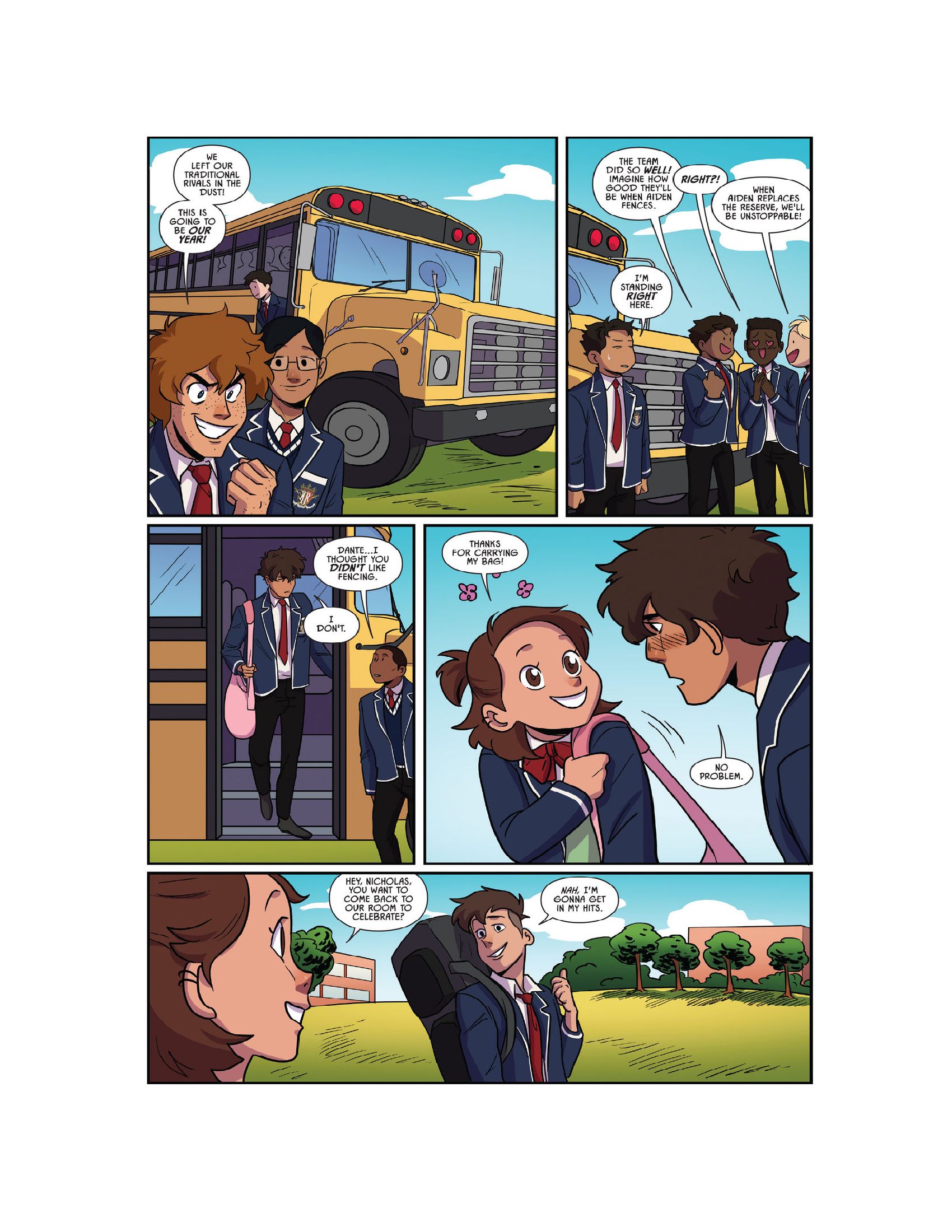 Read online Fence comic -  Issue #16 - 16