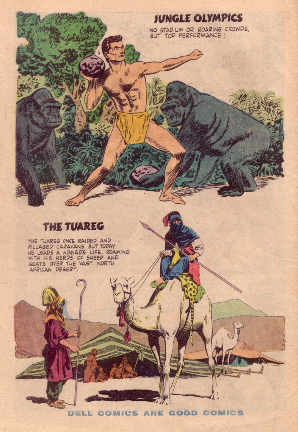 Read online Tarzan (1948) comic -  Issue #98 - 34