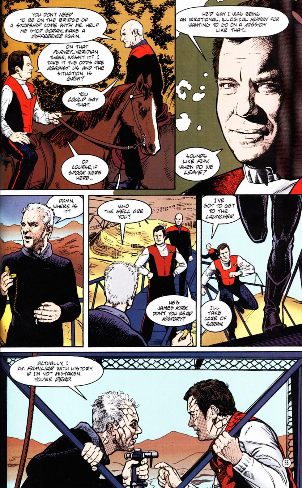 Read online Star Trek: Generations comic -  Issue # Full - 57