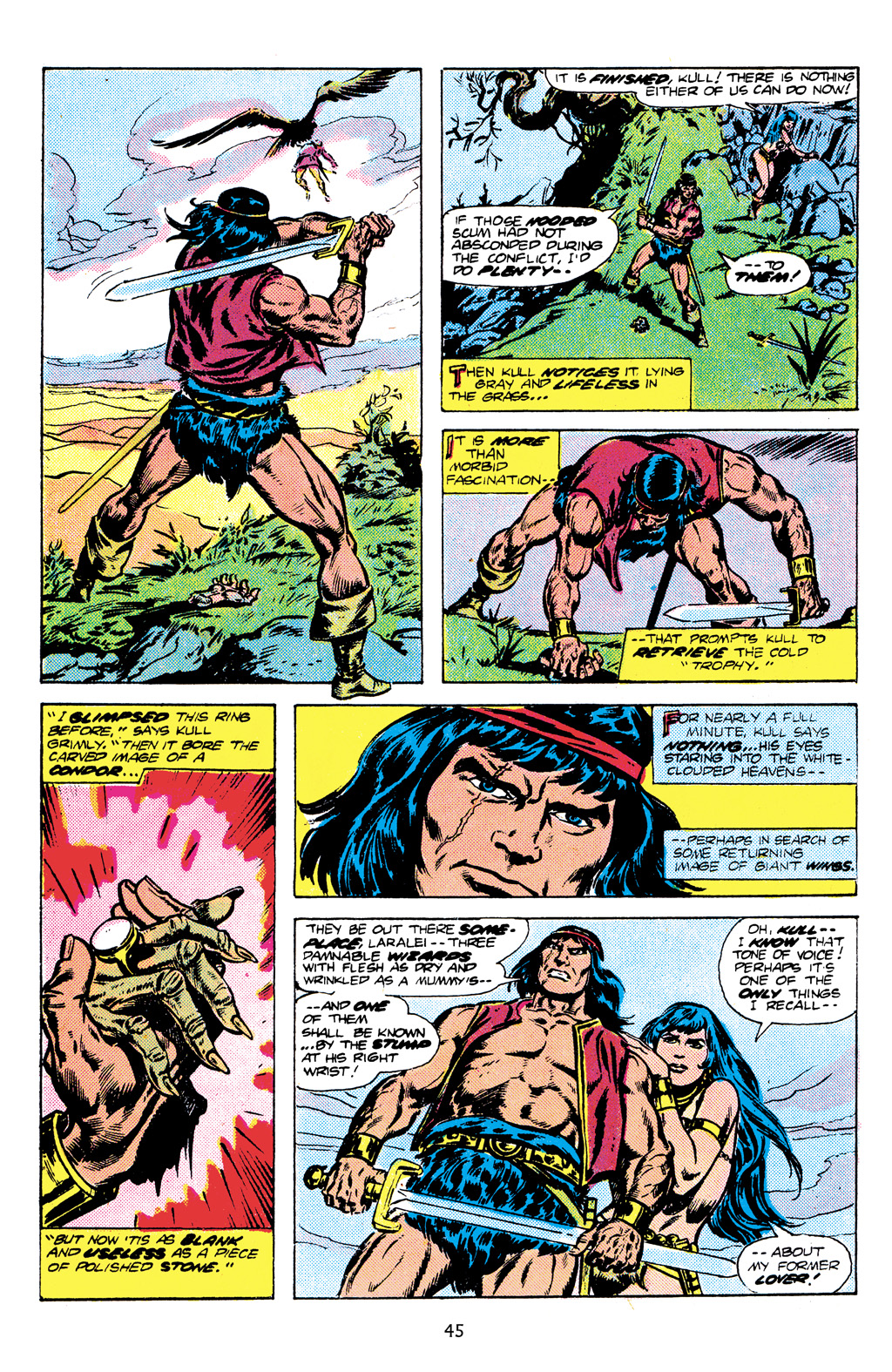 Read online The Chronicles of Kull comic -  Issue # TPB 3 (Part 1) - 45