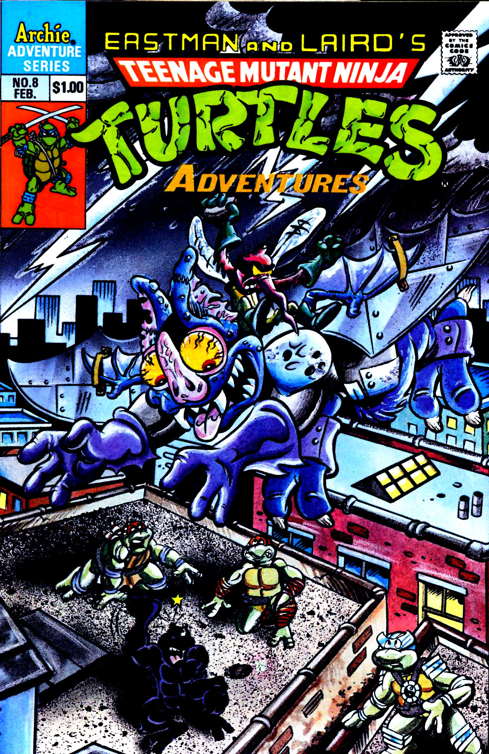 Teenage Mutant Ninja Turtles Adventures 1989 008 | Read Teenage 
