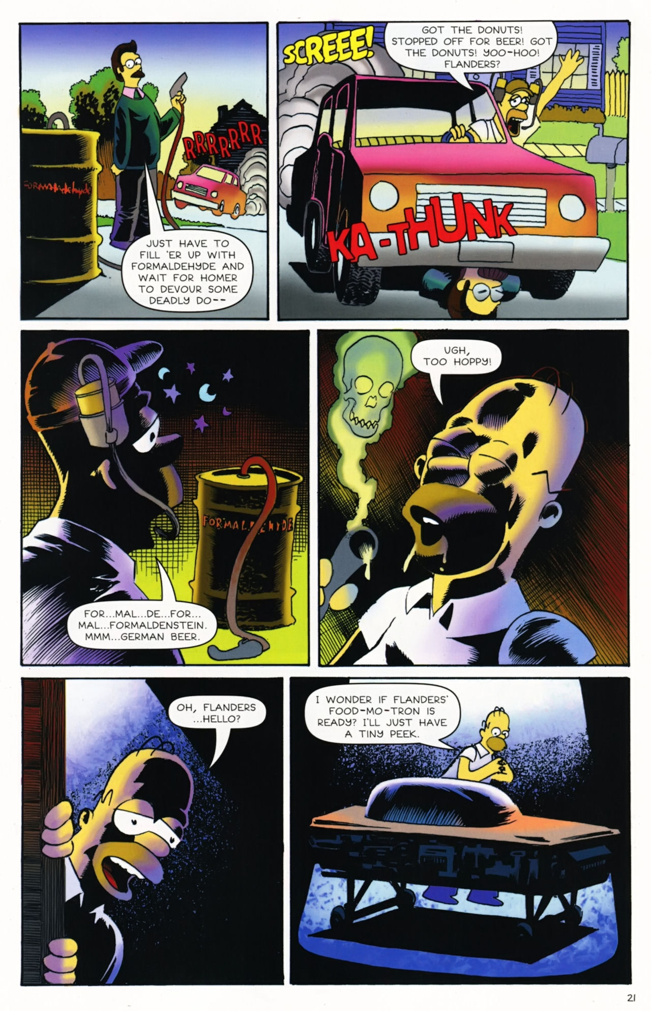 Read online Treehouse of Horror comic -  Issue #16 - 24