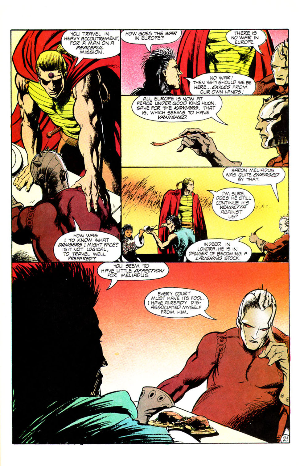 Read online Hawkmoon: The Runestaff comic -  Issue #1 - 24