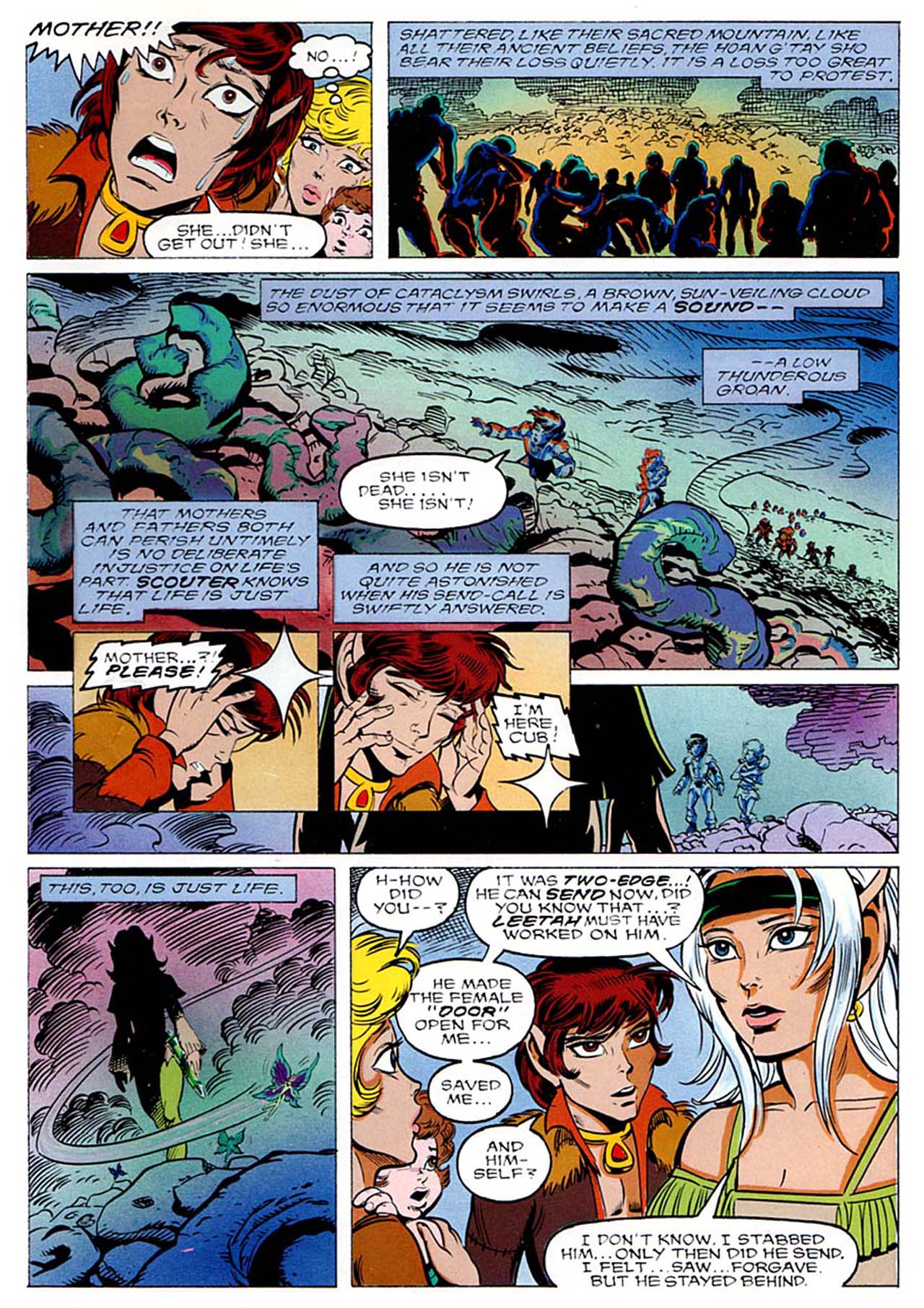 Read online ElfQuest: Siege at Blue Mountain comic -  Issue #8 - 19
