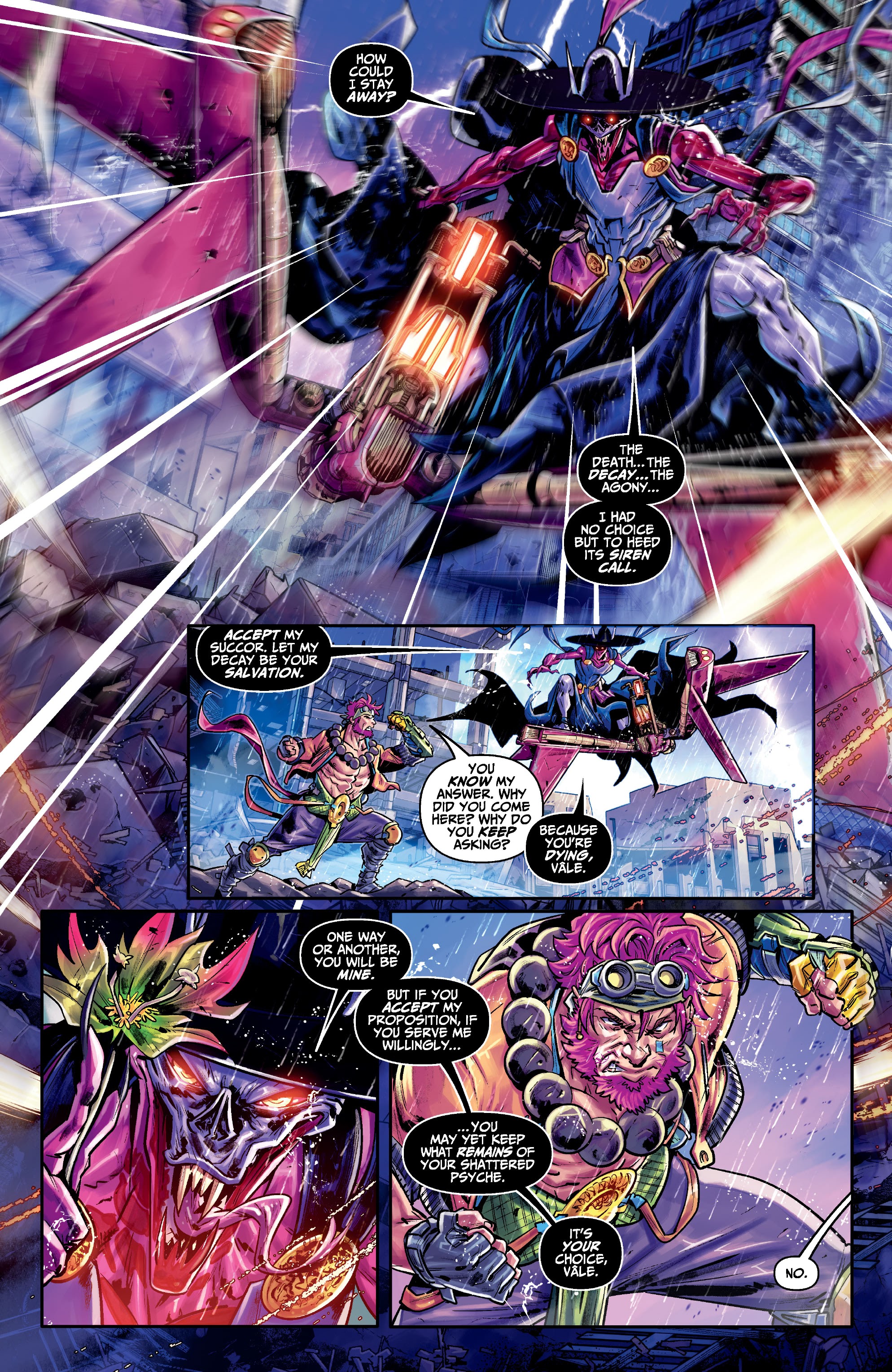 Read online No One Left To Fight II comic -  Issue #4 - 6