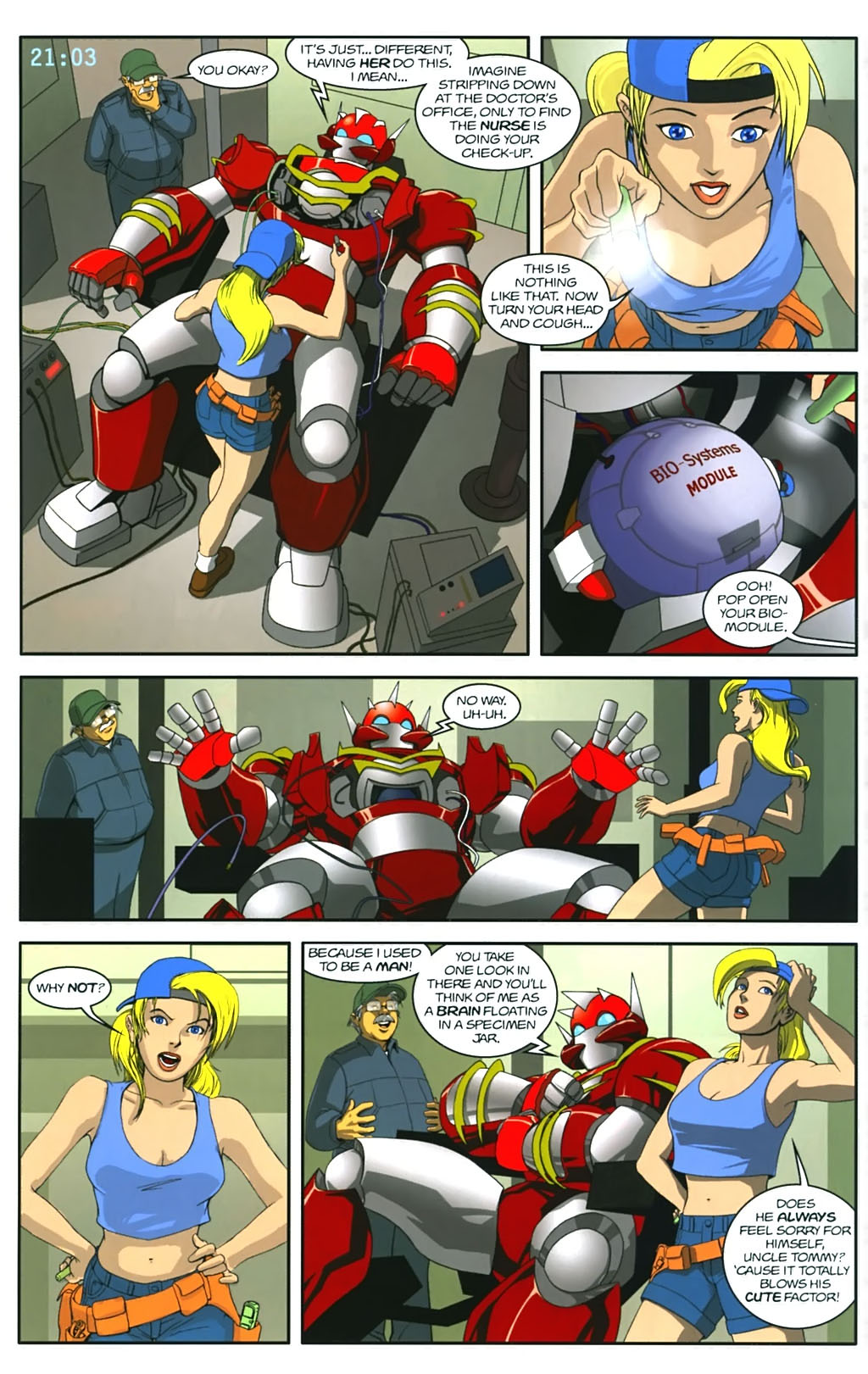 Read online Retro Rocket comic -  Issue #1 - 21