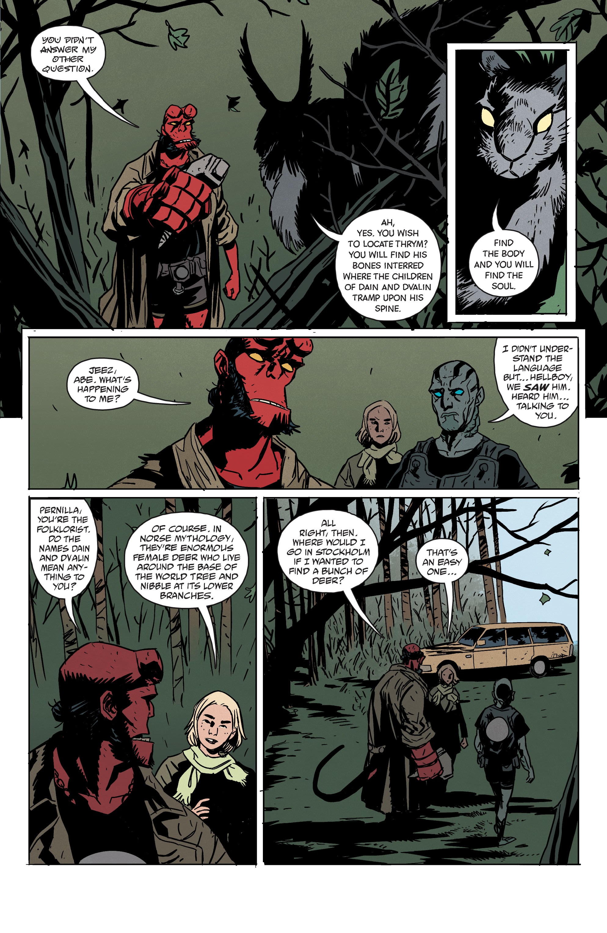 Read online Hellboy: The Bones of Giants comic -  Issue #2 - 19