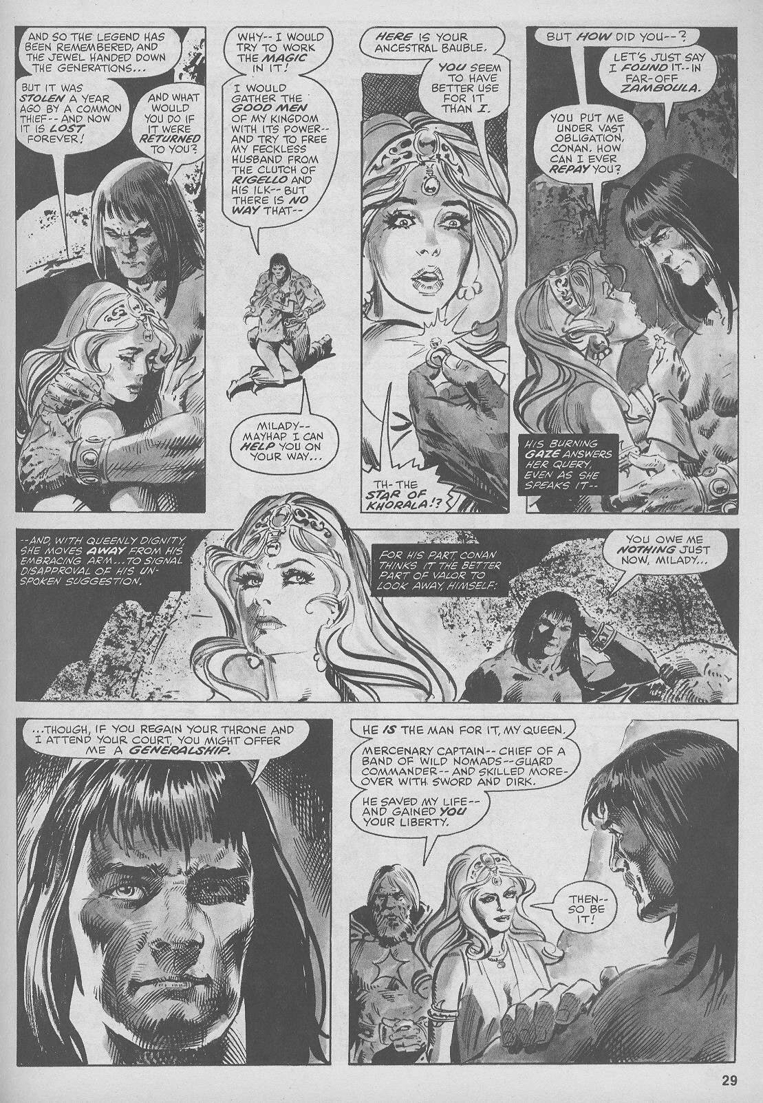 Read online The Savage Sword Of Conan comic -  Issue #44 - 29