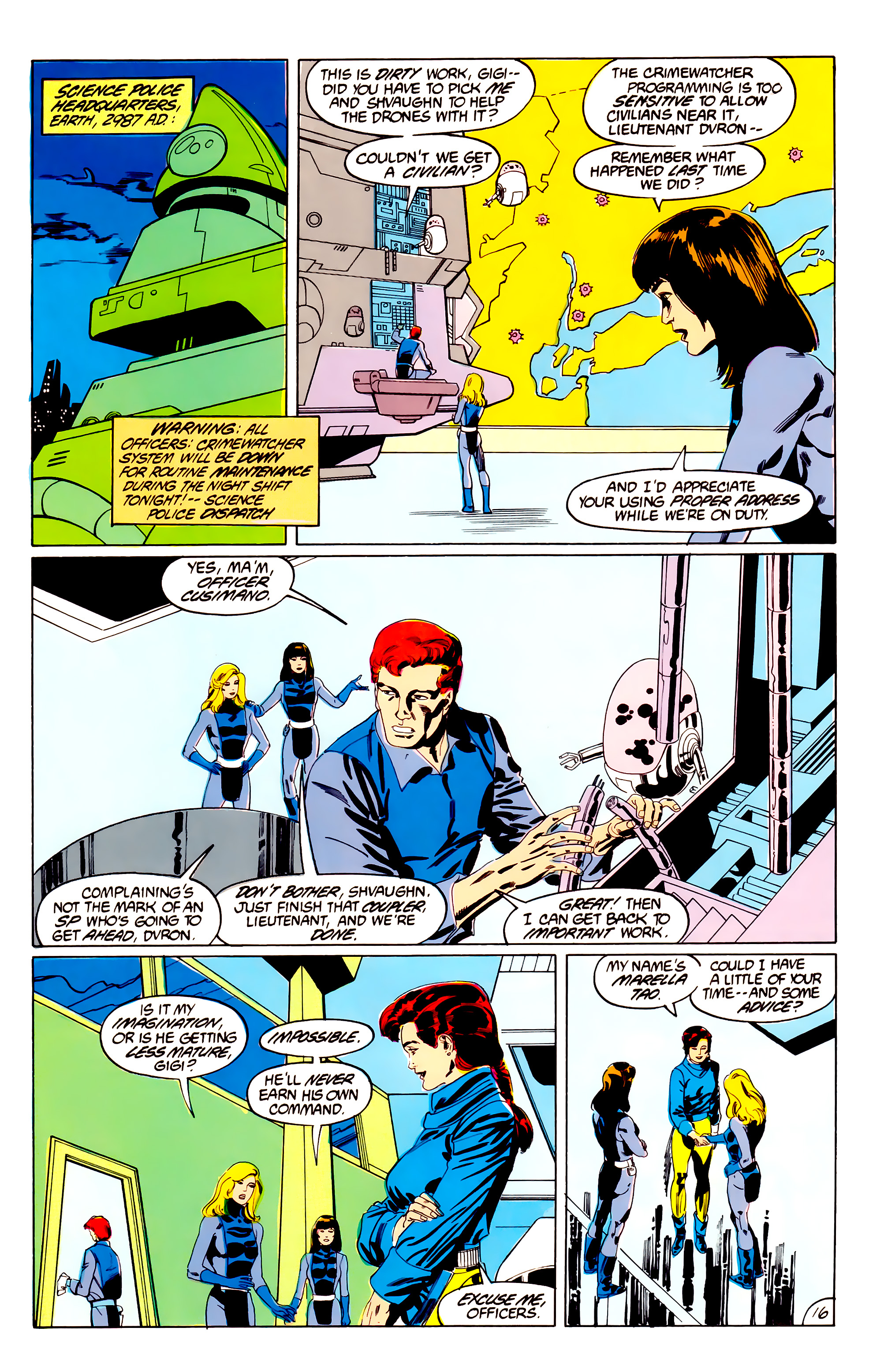 Legion of Super-Heroes (1984) 37 Page 16