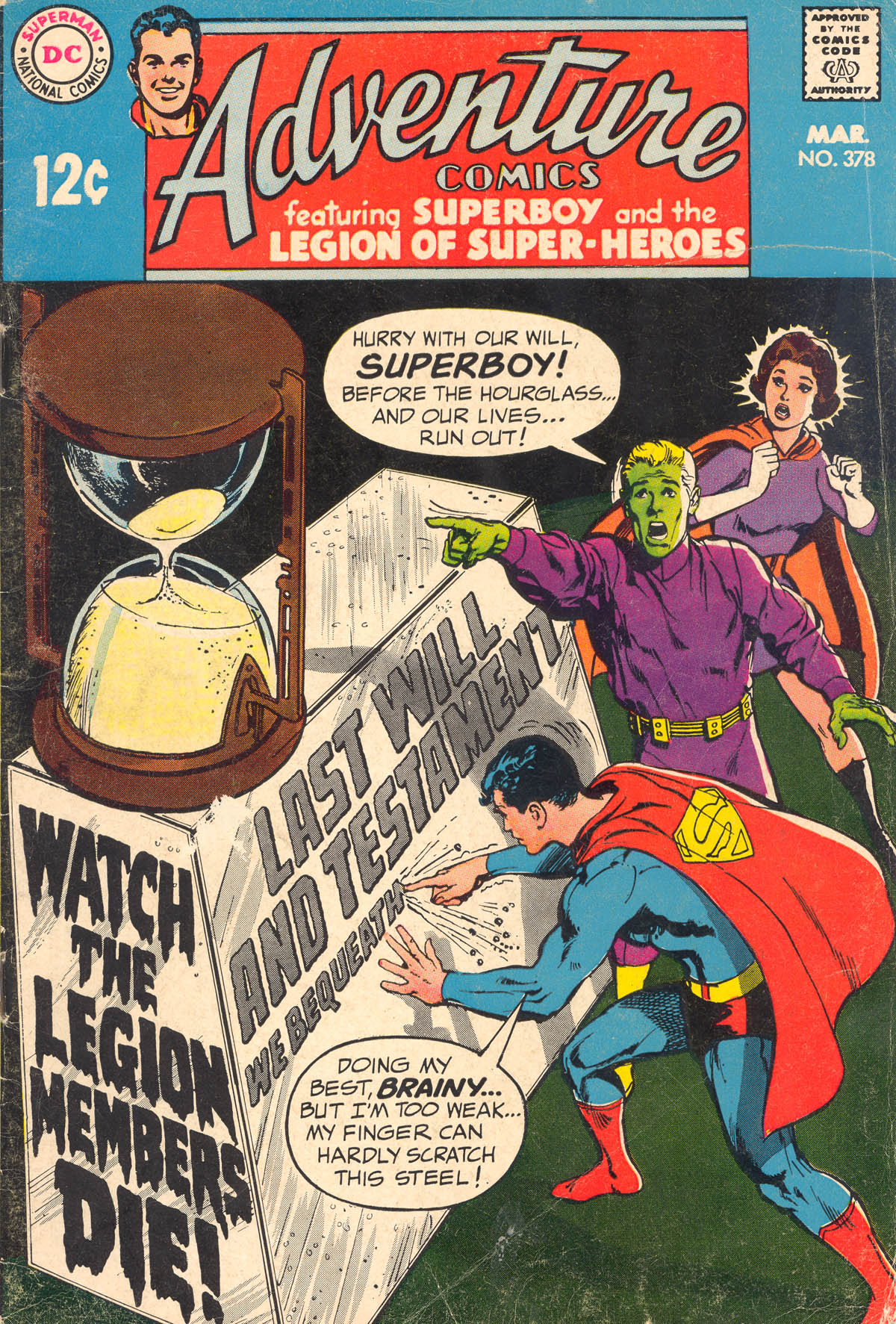 Read online Adventure Comics (1938) comic -  Issue #378 - 1