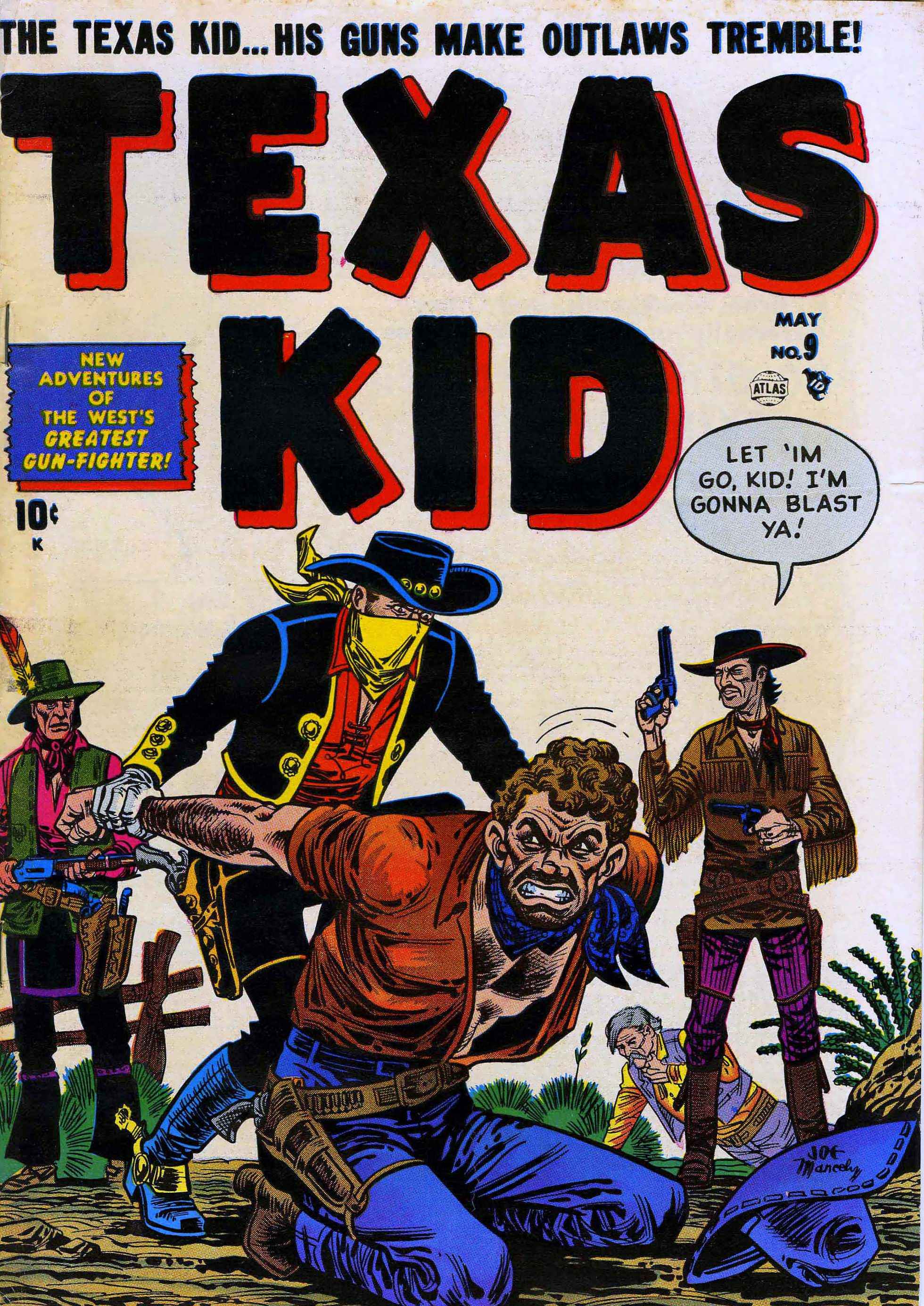 Read online Texas Kid comic -  Issue #9 - 1