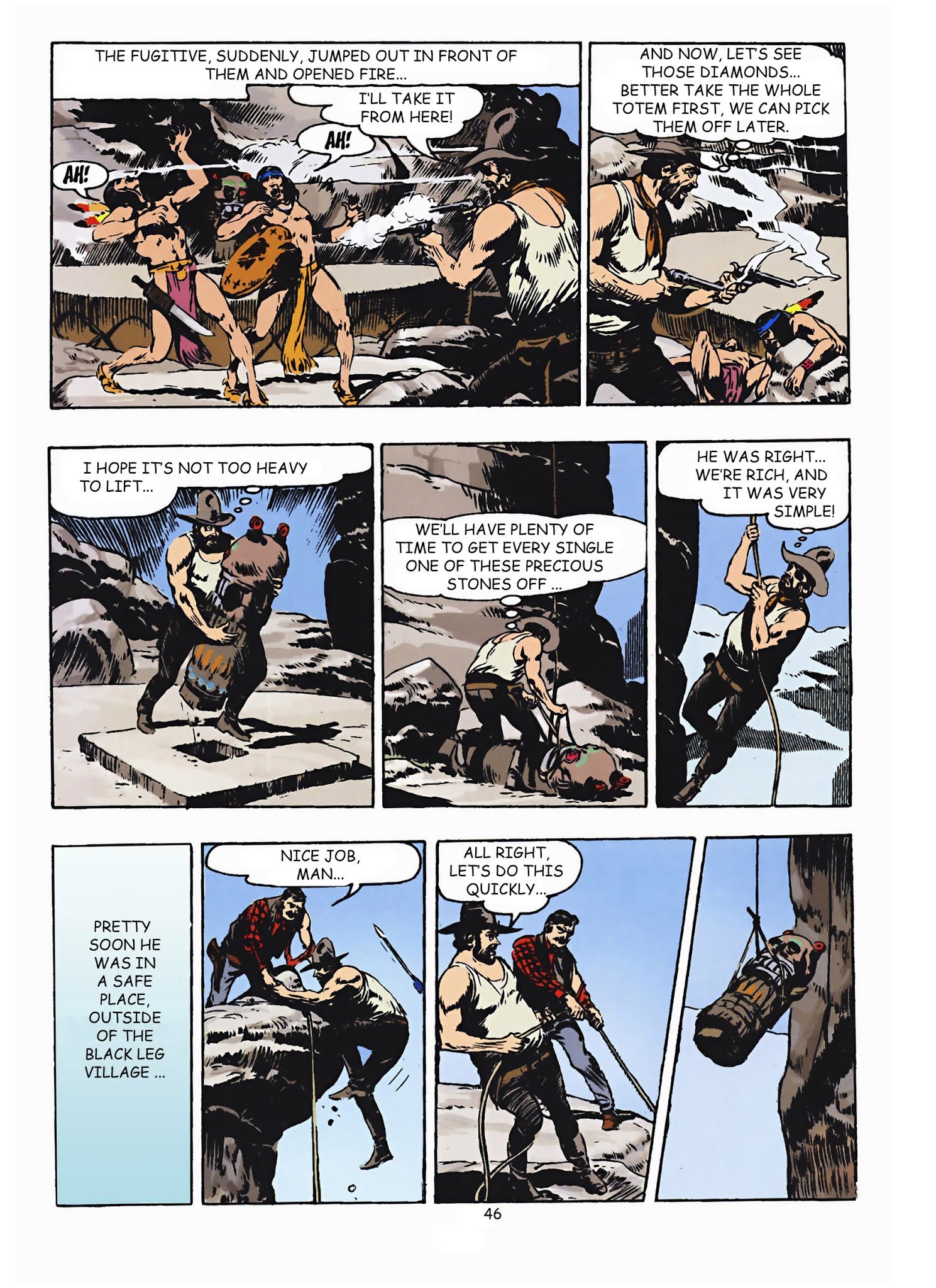 Read online Zenith gigante - Zagor gigante comic -  Issue #2 - 47