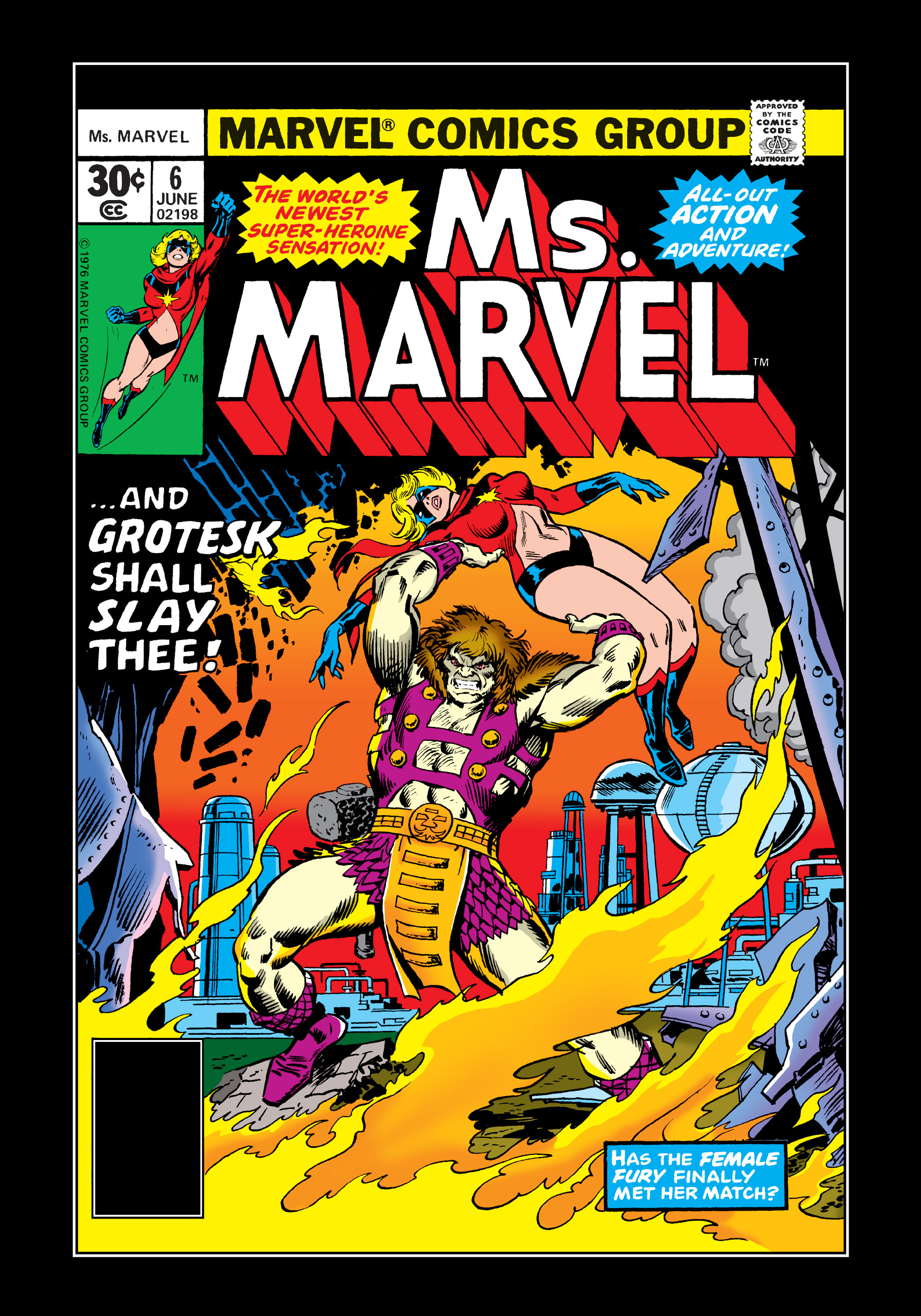 Read online Ms. Marvel (1977) comic -  Issue #6 - 1
