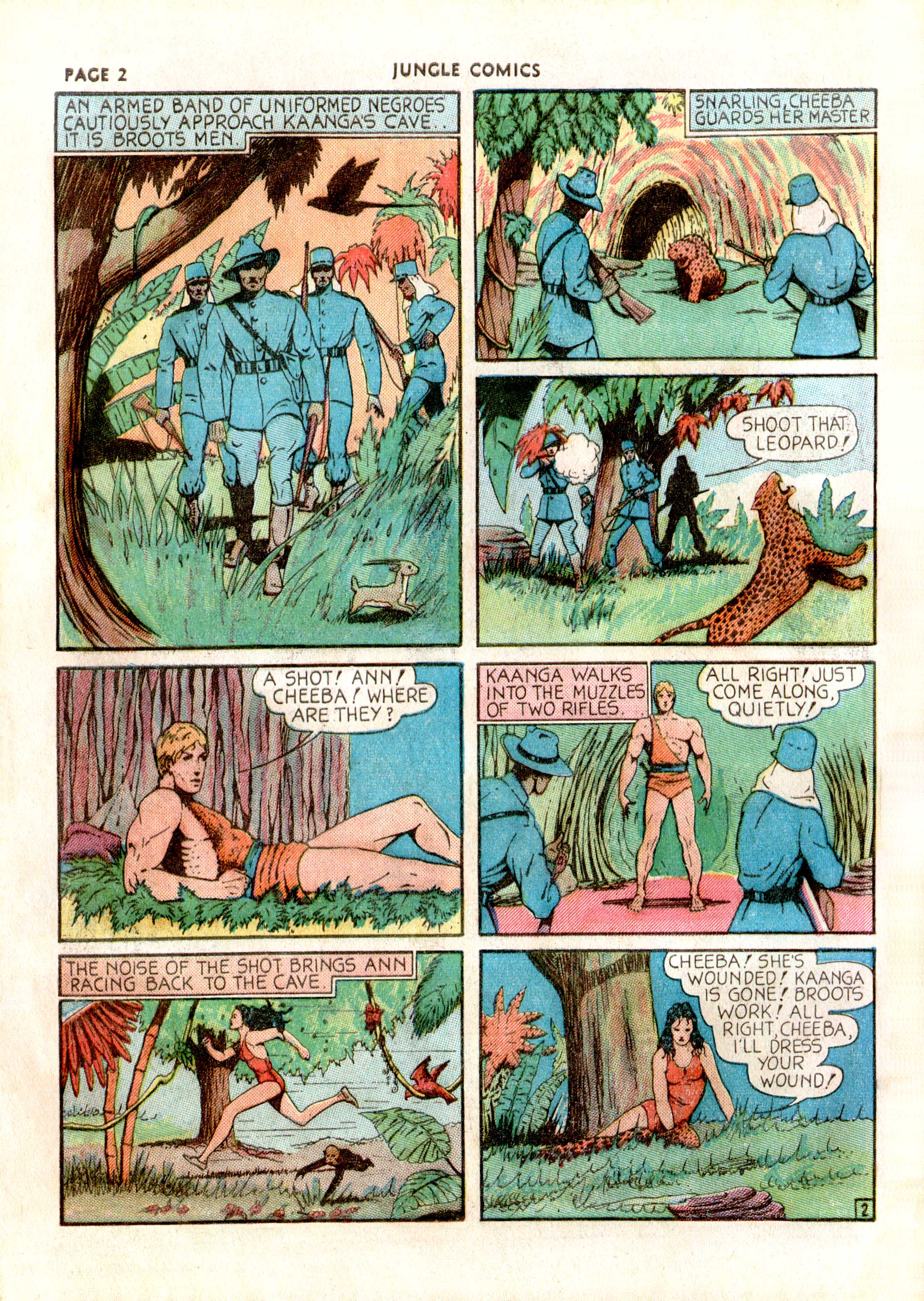Read online Jungle Comics comic -  Issue #5 - 5