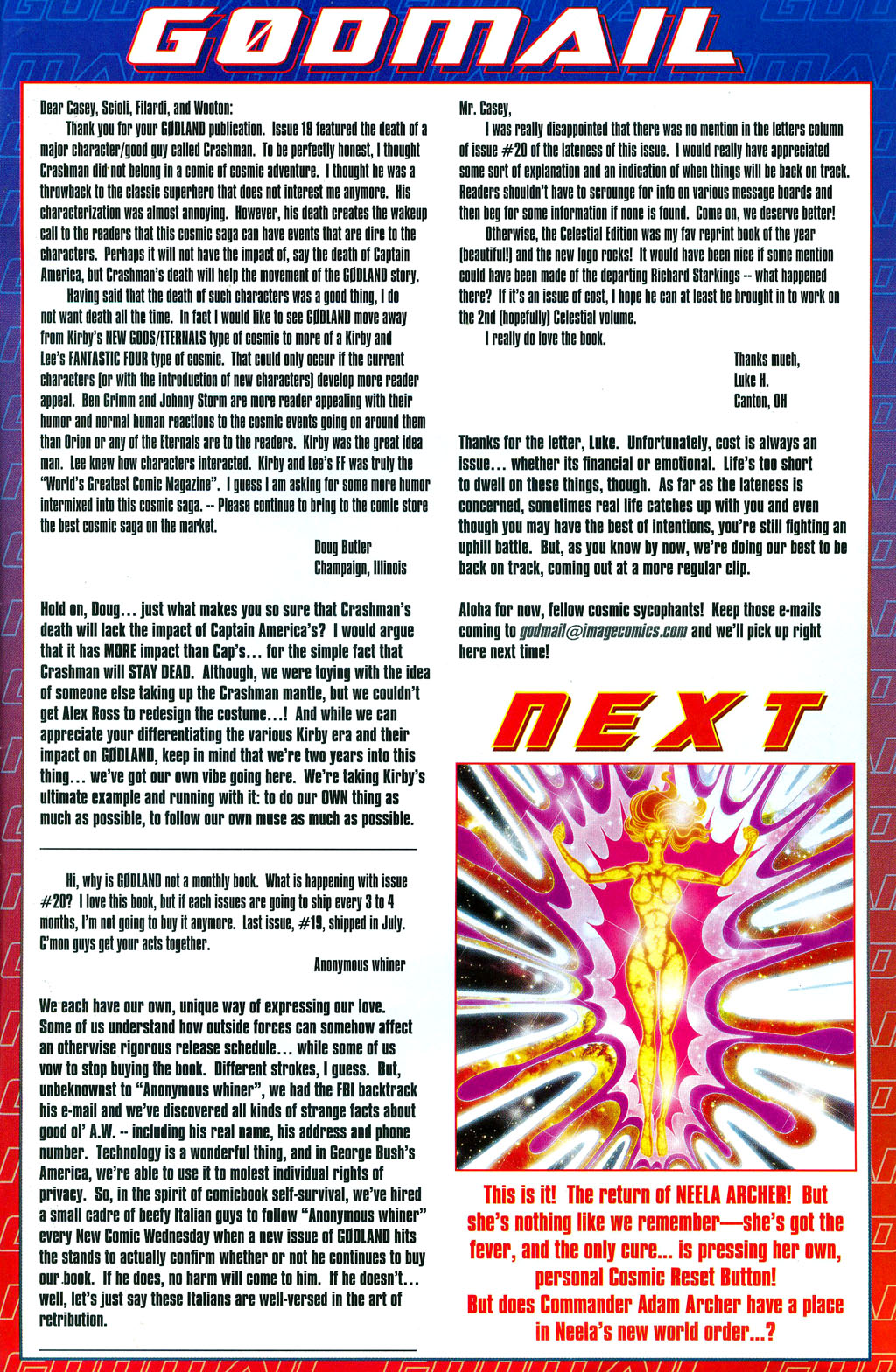 Read online Gødland comic -  Issue #22 - 21