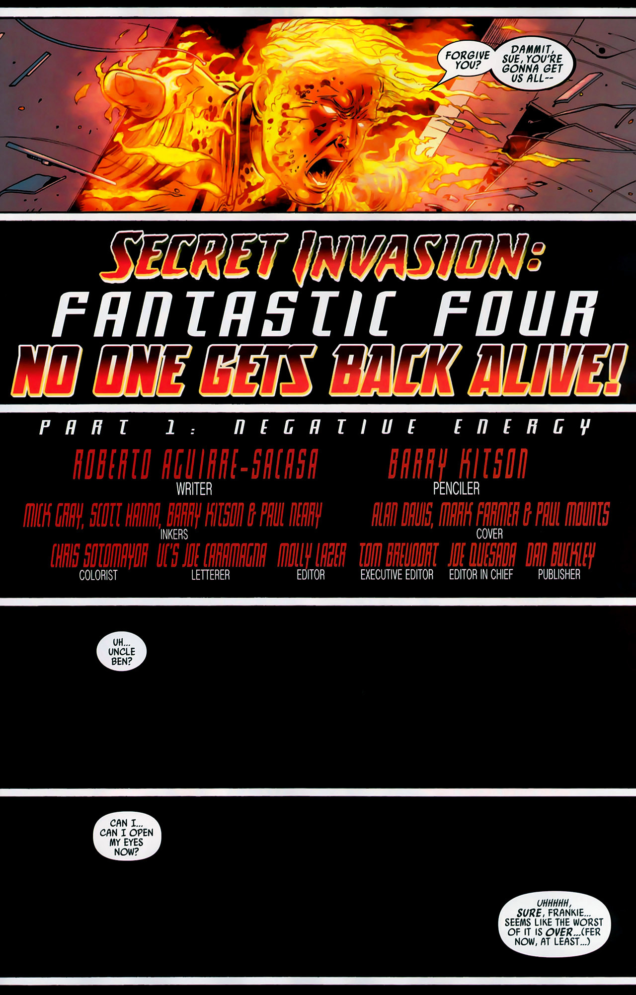 Read online Secret Invasion: Fantastic Four comic -  Issue #1 - 10