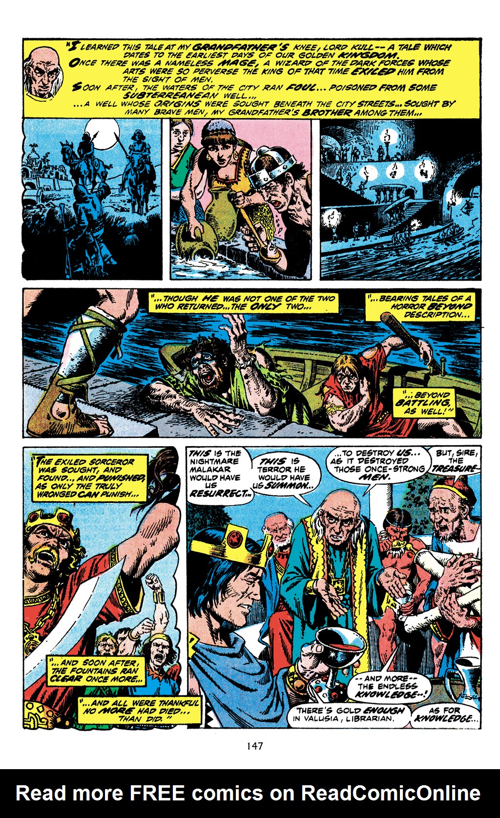 Read online The Chronicles of Kull comic -  Issue # TPB 1 (Part 2) - 49