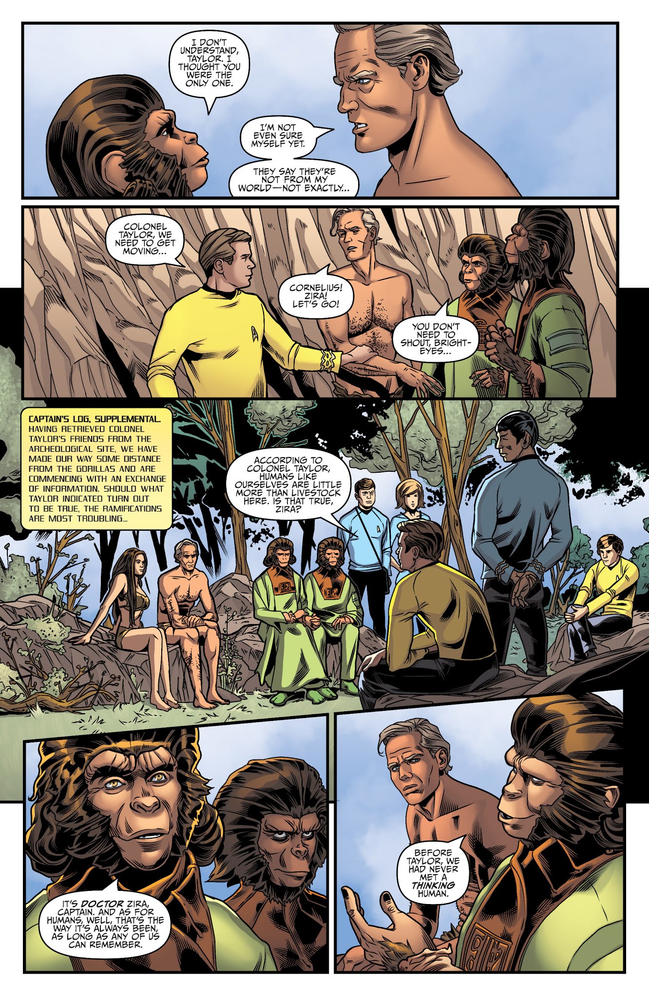 Read online Star Trek/Planet of the Apes: The Primate Directive comic -  Issue #2 - 18