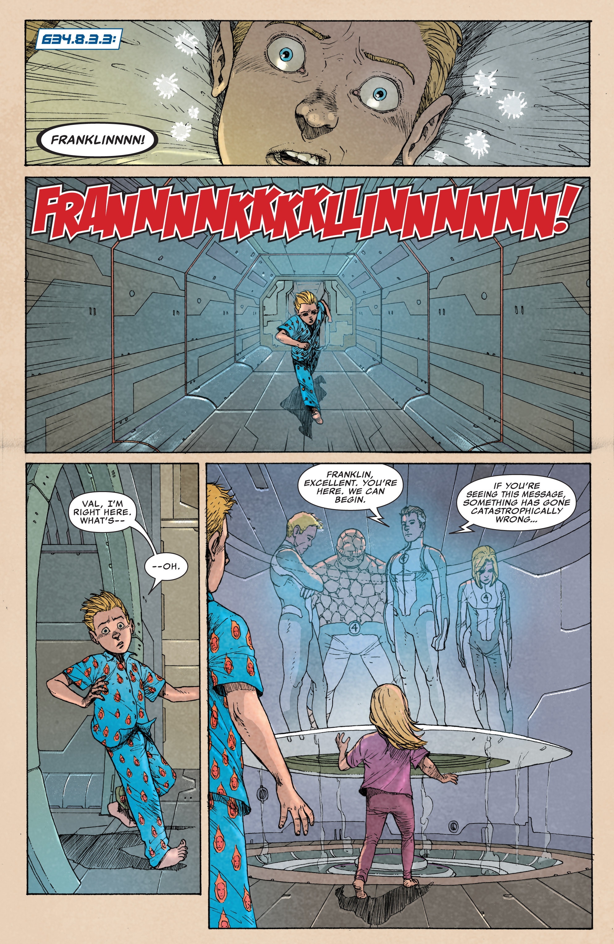 Read online Fantastic Four (2013) comic -  Issue #5AU - 4