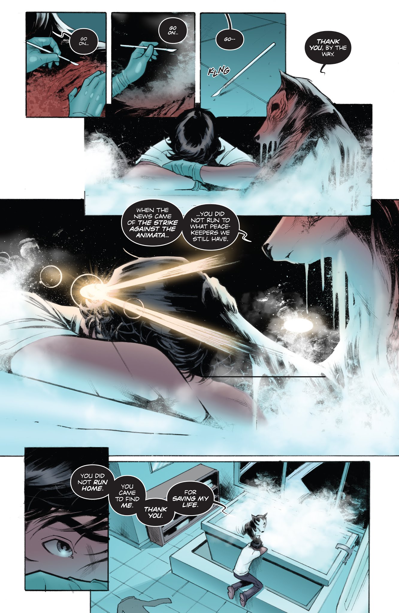 Read online Animosity: Evolution comic -  Issue #6 - 7