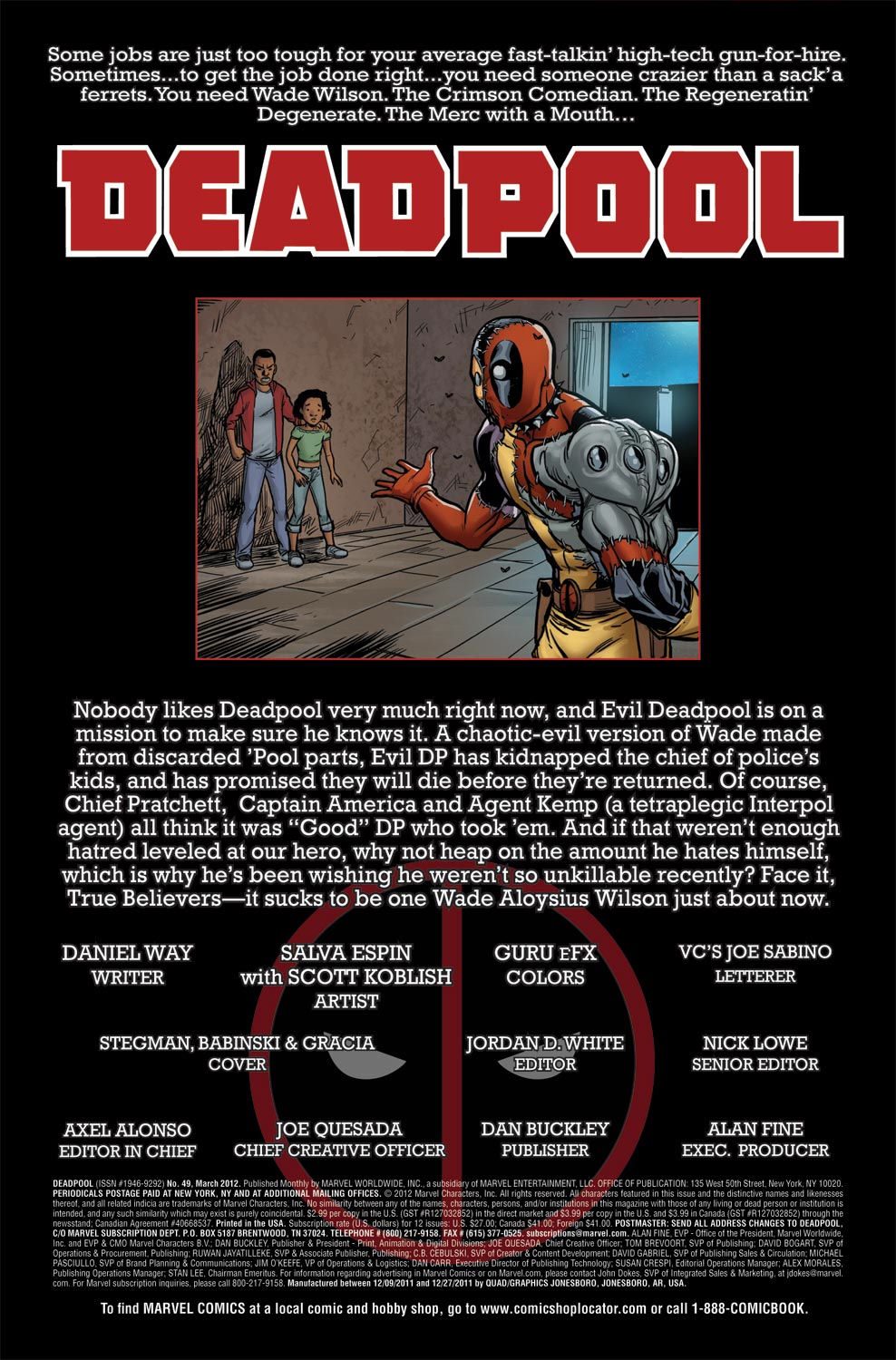 Read online Deadpool (2008) comic -  Issue #49 - 2