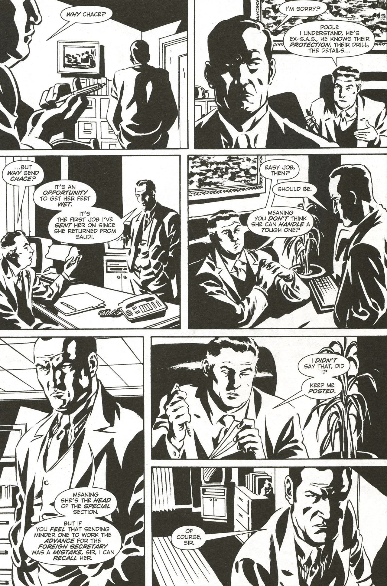 Read online Queen & Country comic -  Issue #30 - 23