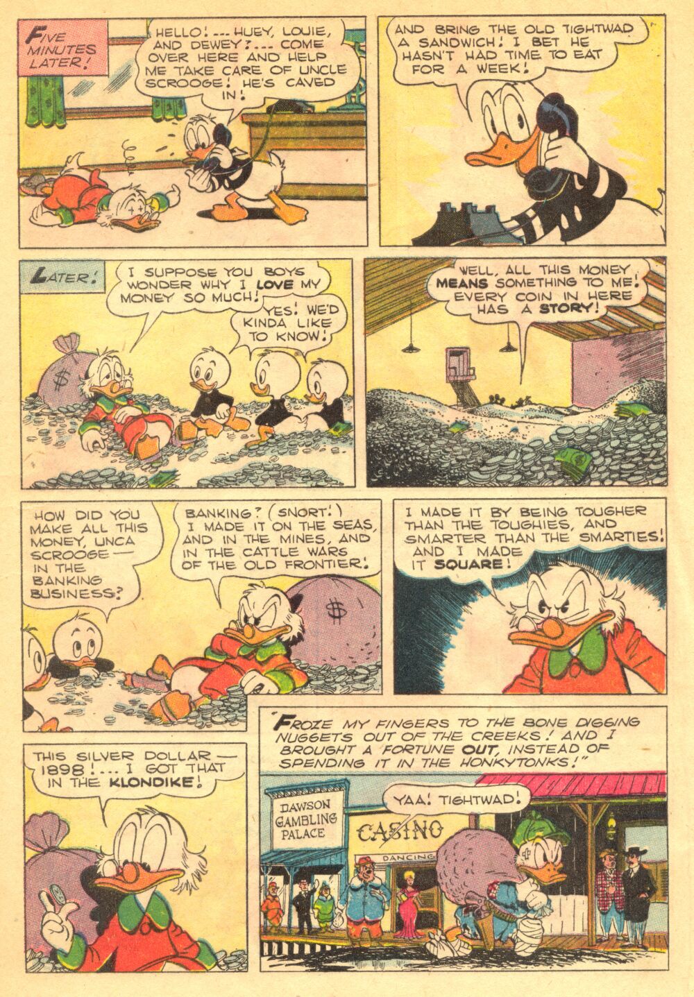 Read online Uncle Scrooge (1953) comic -  Issue #1 - 9
