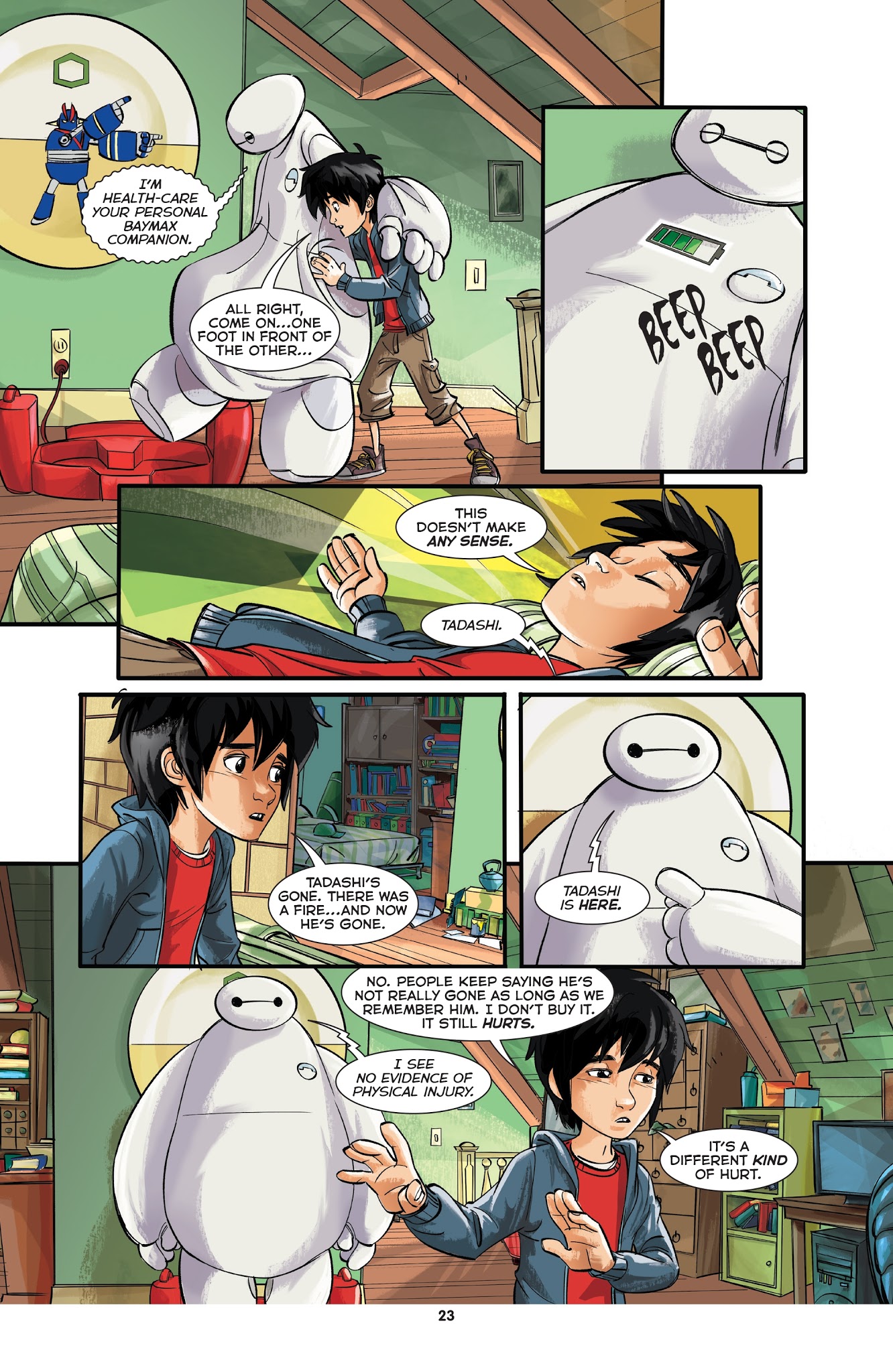 Read online Disney Big Hero 6: Heroes of San Fransokyo comic -  Issue # Full - 23