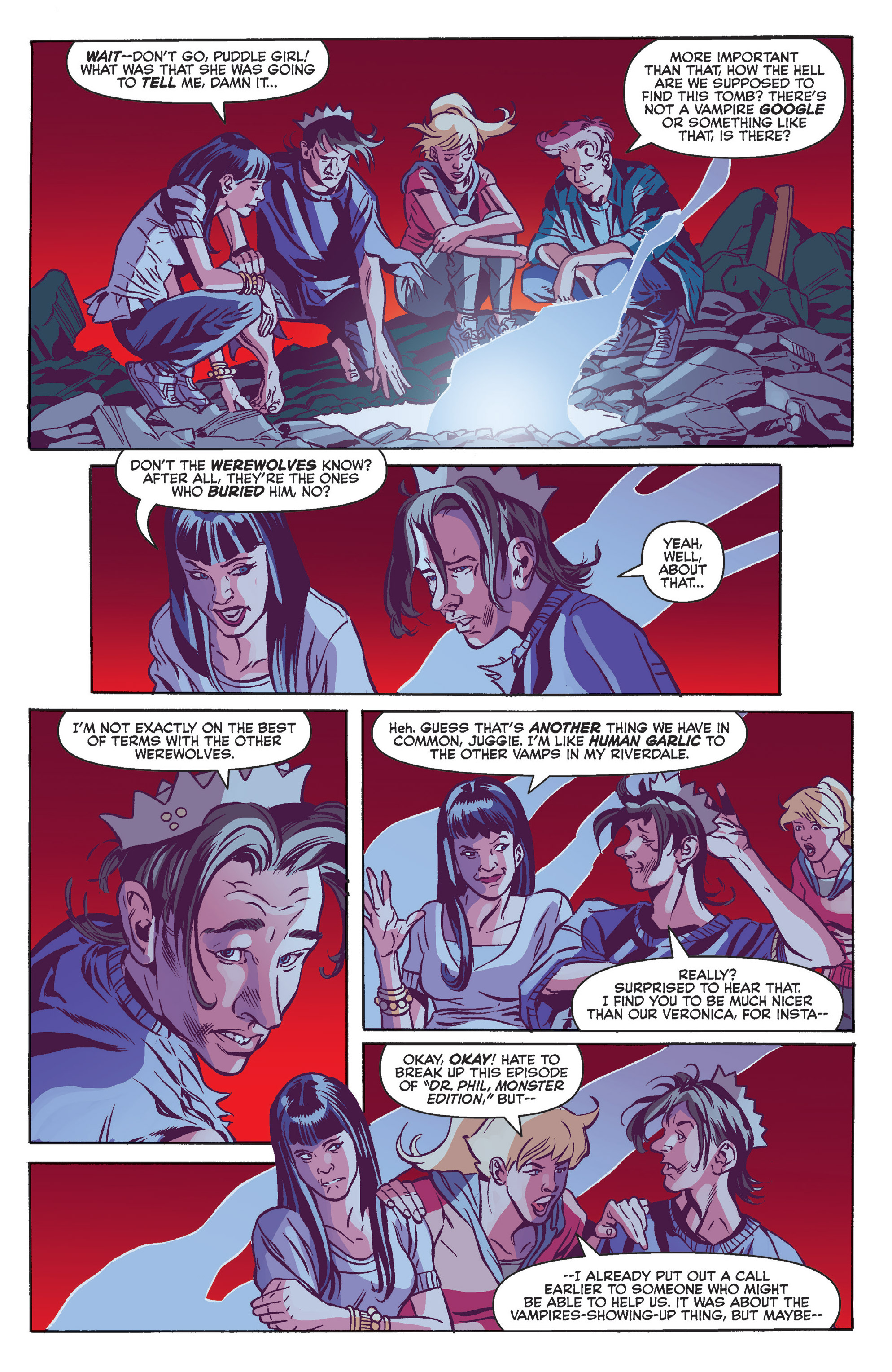 Read online Jughead the Hunger vs. Vampironica comic -  Issue # _TPB - 78