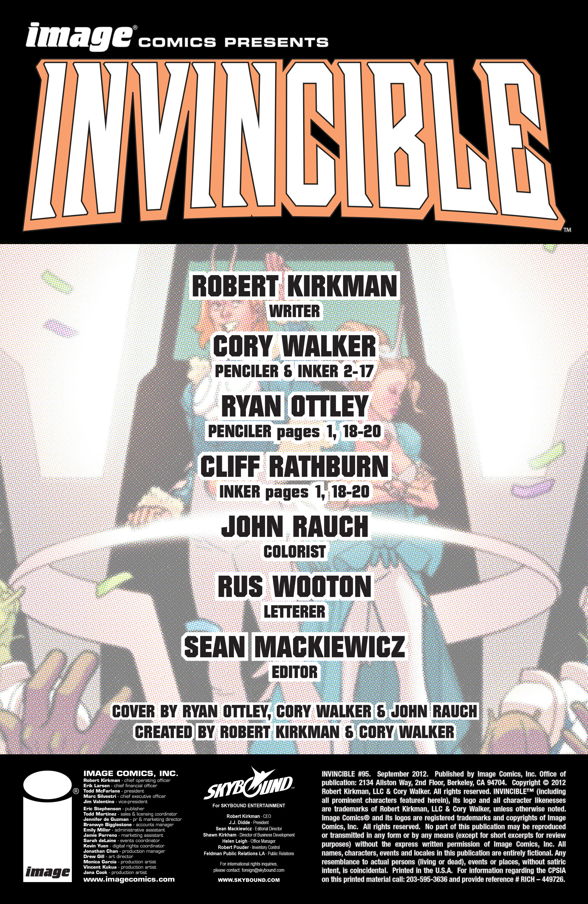 Read online Invincible comic -  Issue #95 - 2