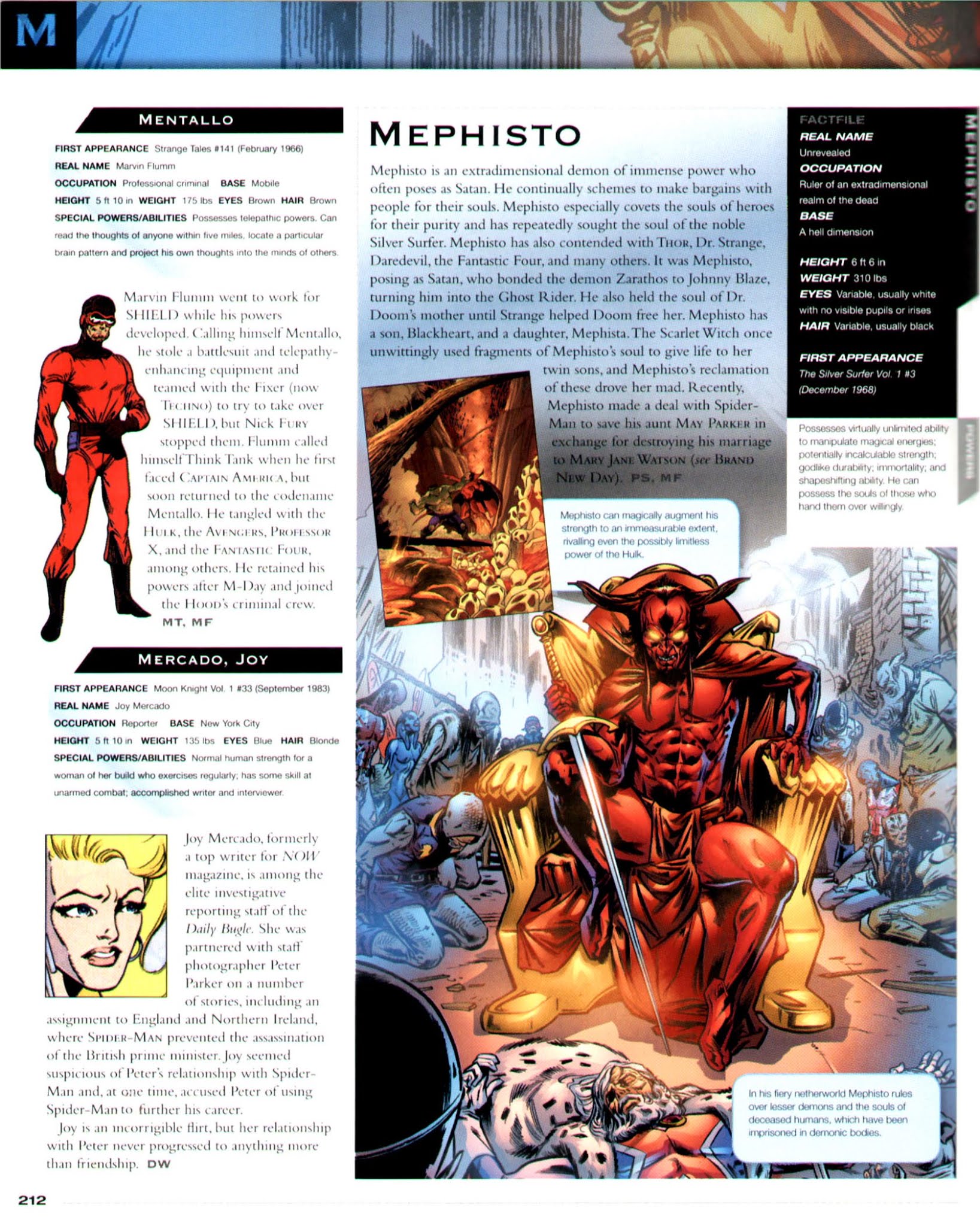 Read online The Marvel Encyclopedia comic -  Issue # TPB 2 (Part 2) - 96