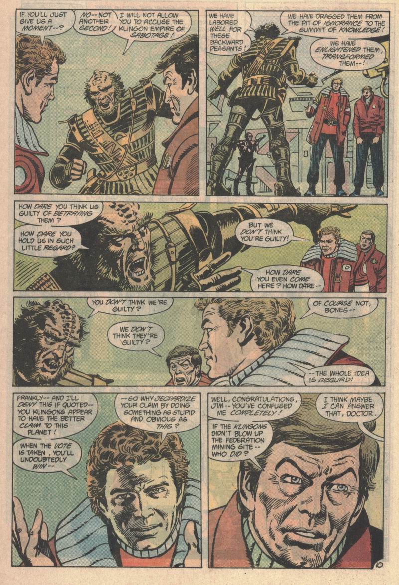 Read online Star Trek (1984) comic -  Issue #32 - 11