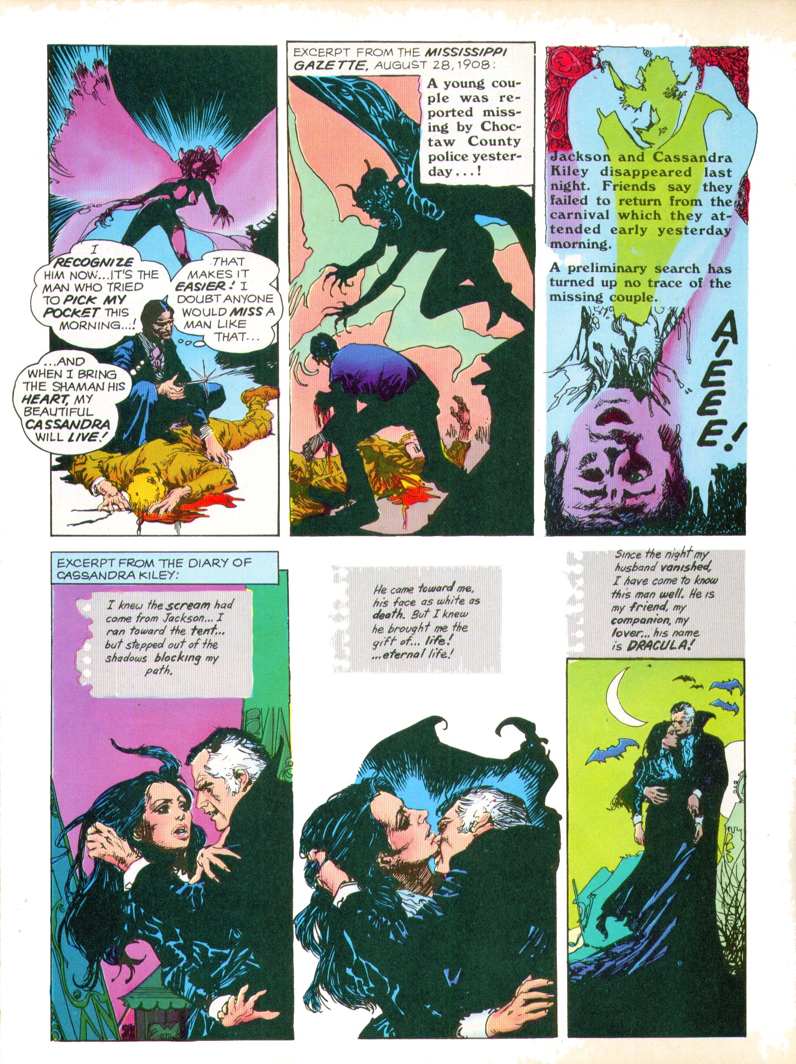 Read online Vampirella (1969) comic -  Issue #39 - 42