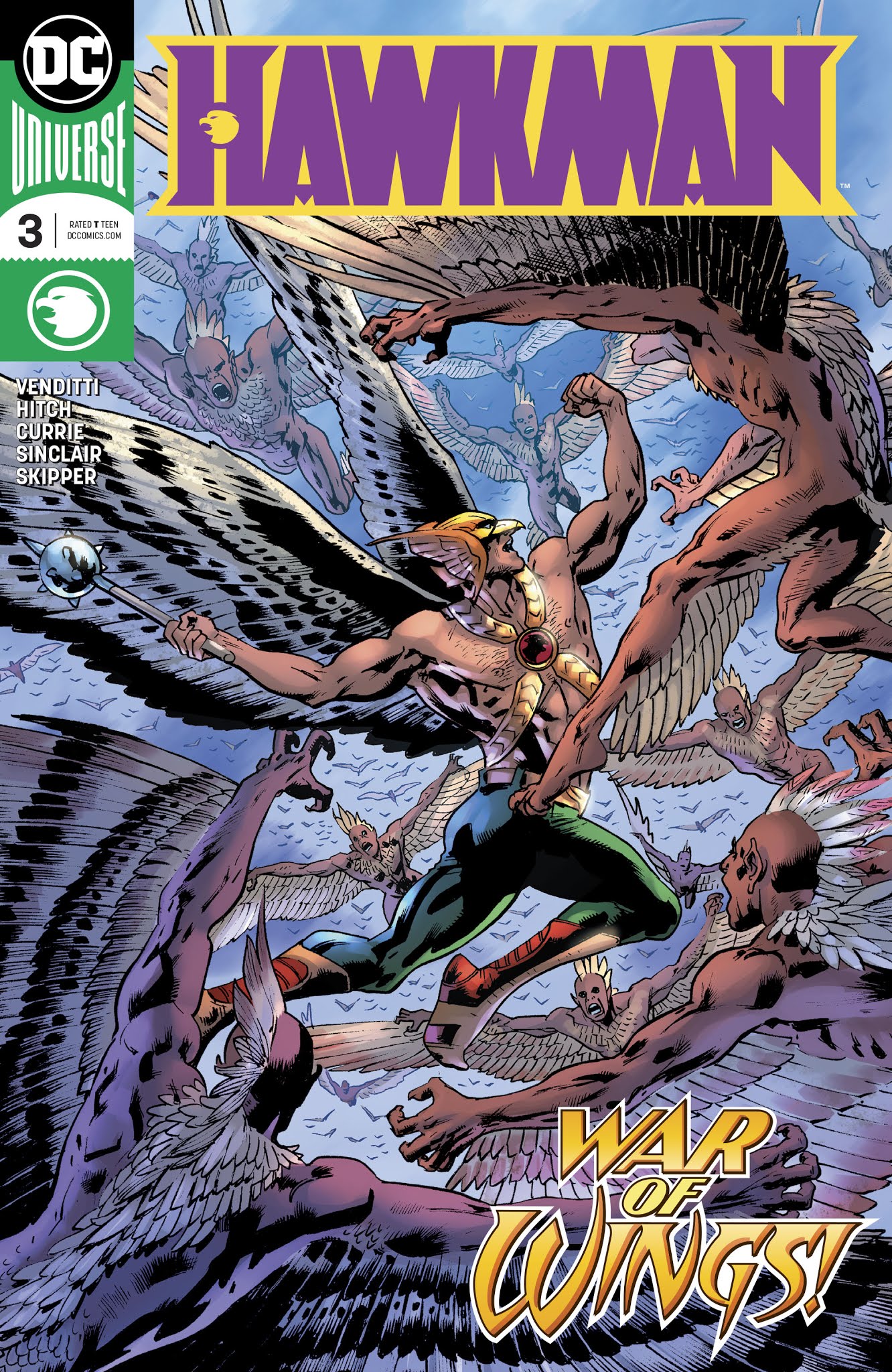 Read online Hawkman (2018) comic -  Issue #3 - 1