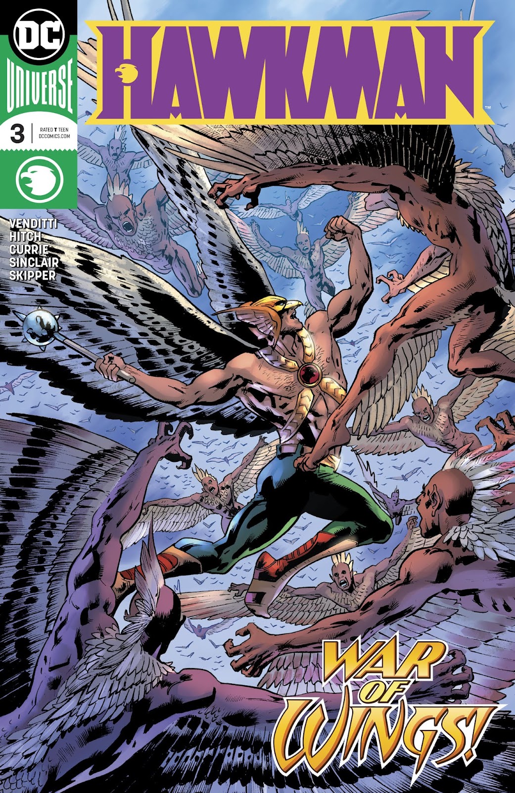 Hawkman (2018) issue 3 - Page 1