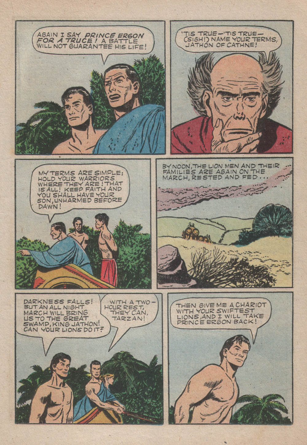 Read online Tarzan (1948) comic -  Issue #35 - 15