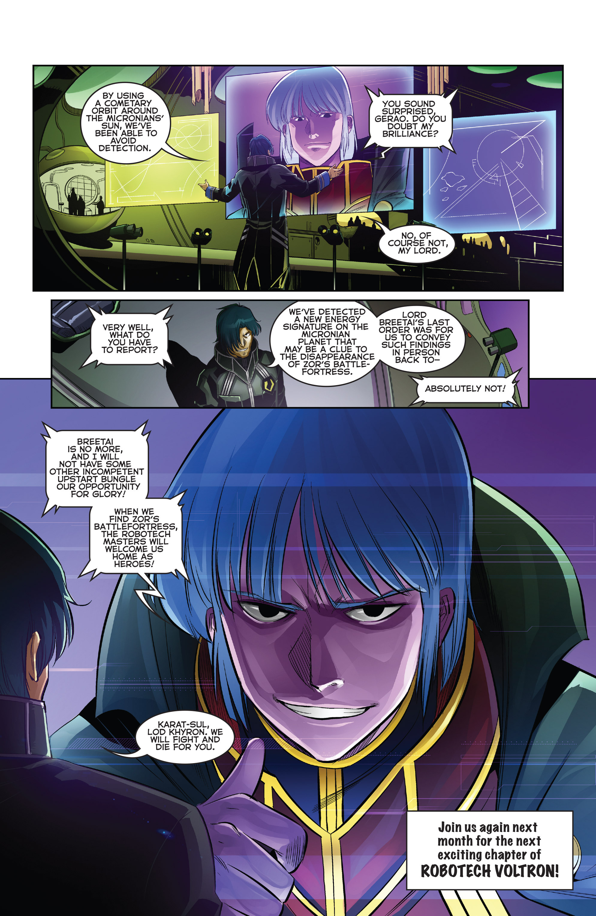 Read online Robotech/Voltron comic -  Issue #2 - 22