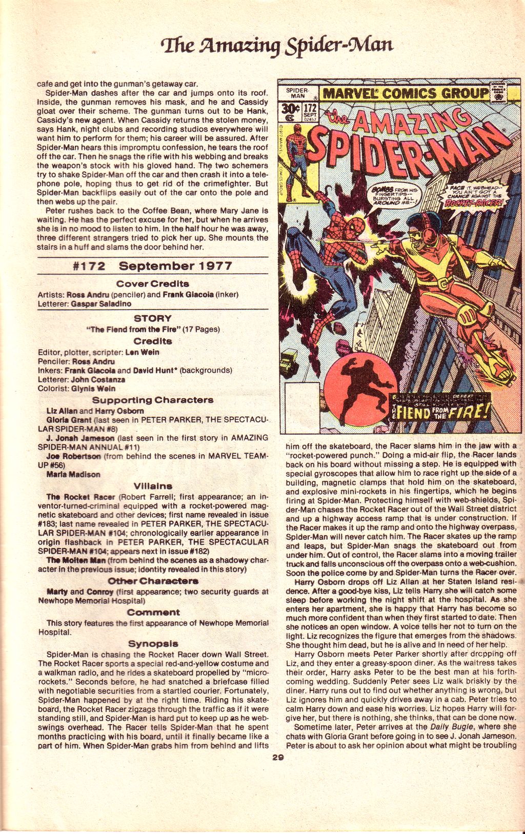Read online The Official Marvel Index to The Amazing Spider-Man comic -  Issue #7 - 31