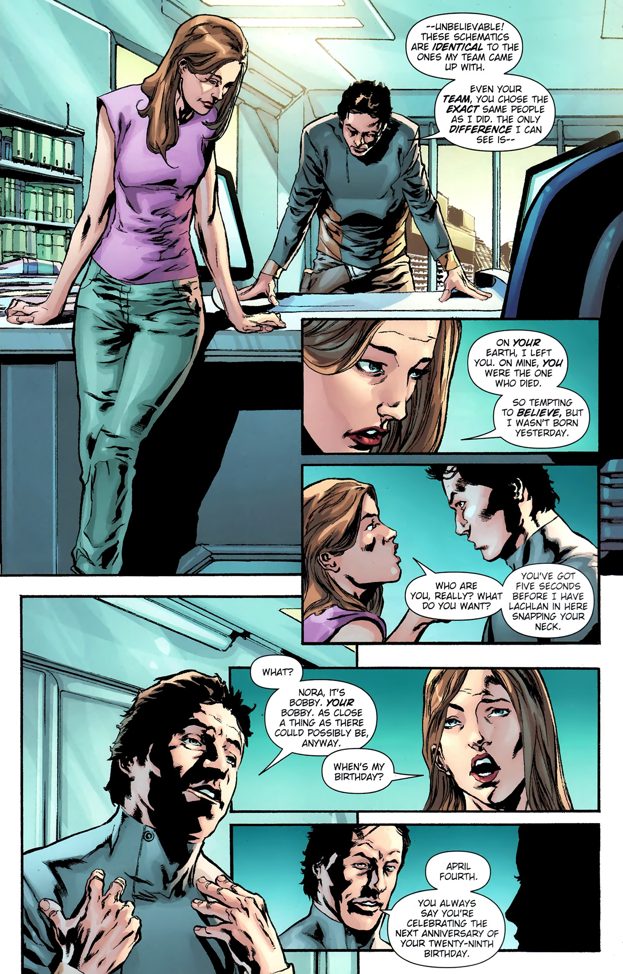Read online Dean Koontz's Nevermore comic -  Issue #2 - 16