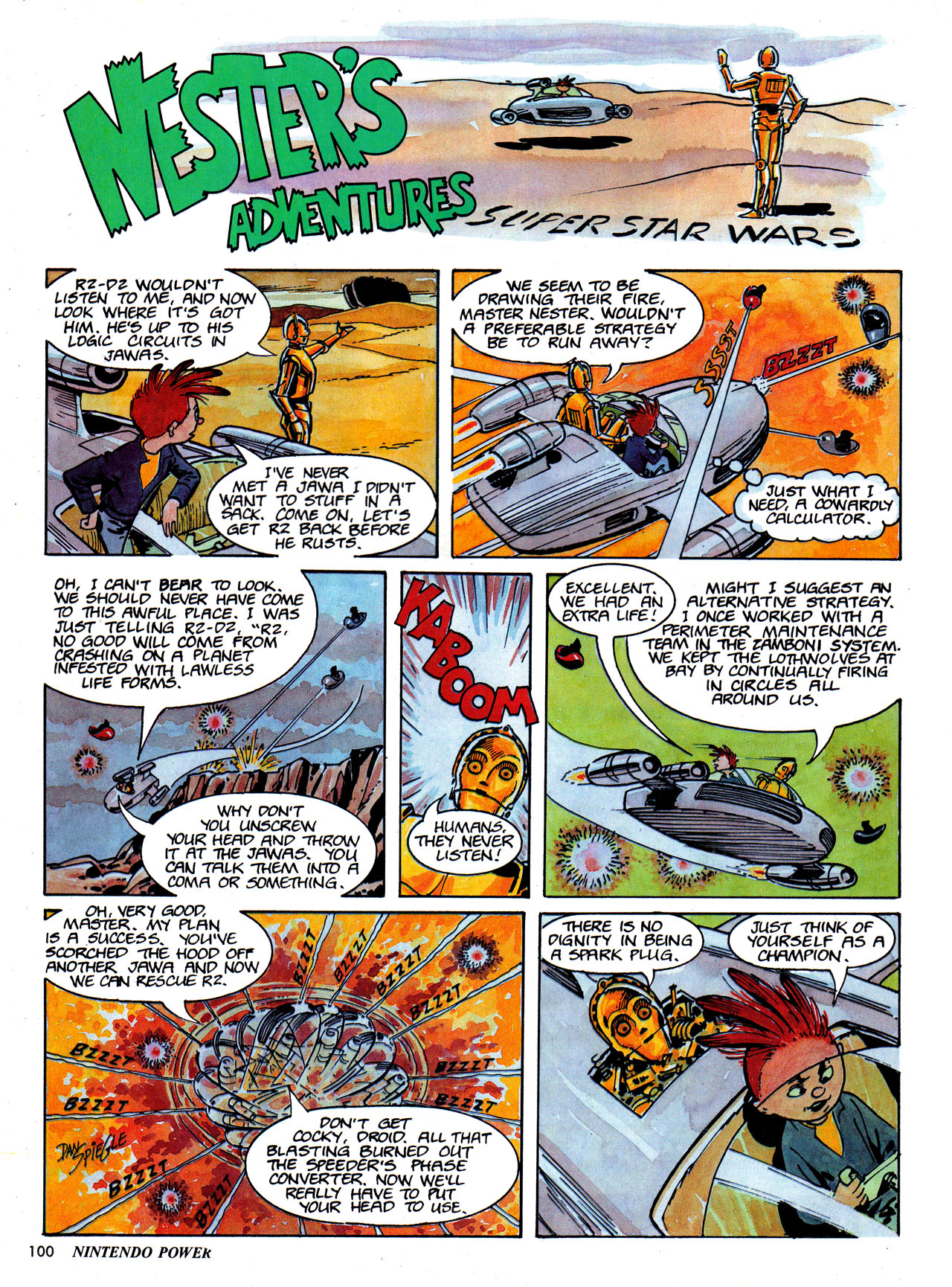 Read online Nintendo Power comic -  Issue #43 - 114