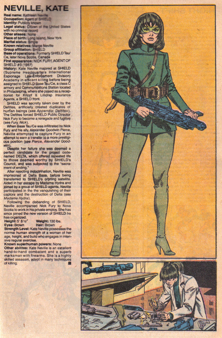 Read online The Official Handbook of the Marvel Universe: Update '89 comic -  Issue #5 - 30