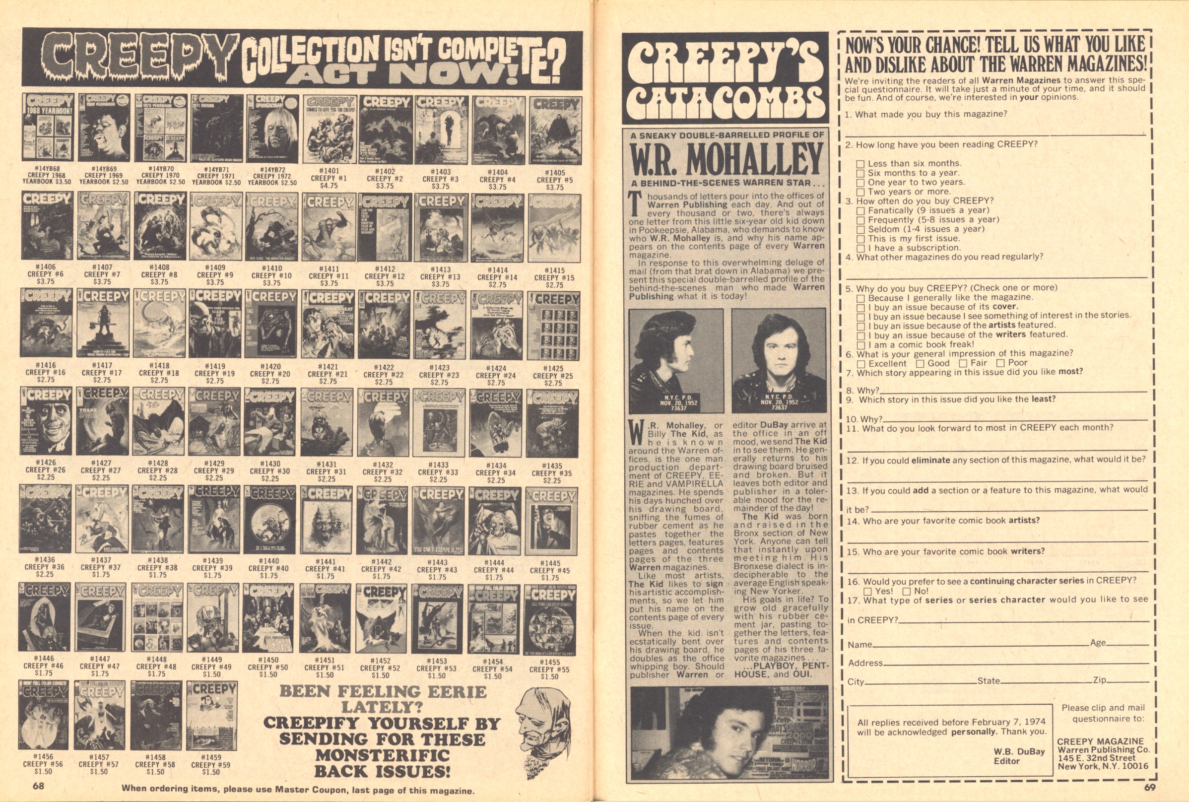 Creepy (1964) Issue #59 #59 - English 70