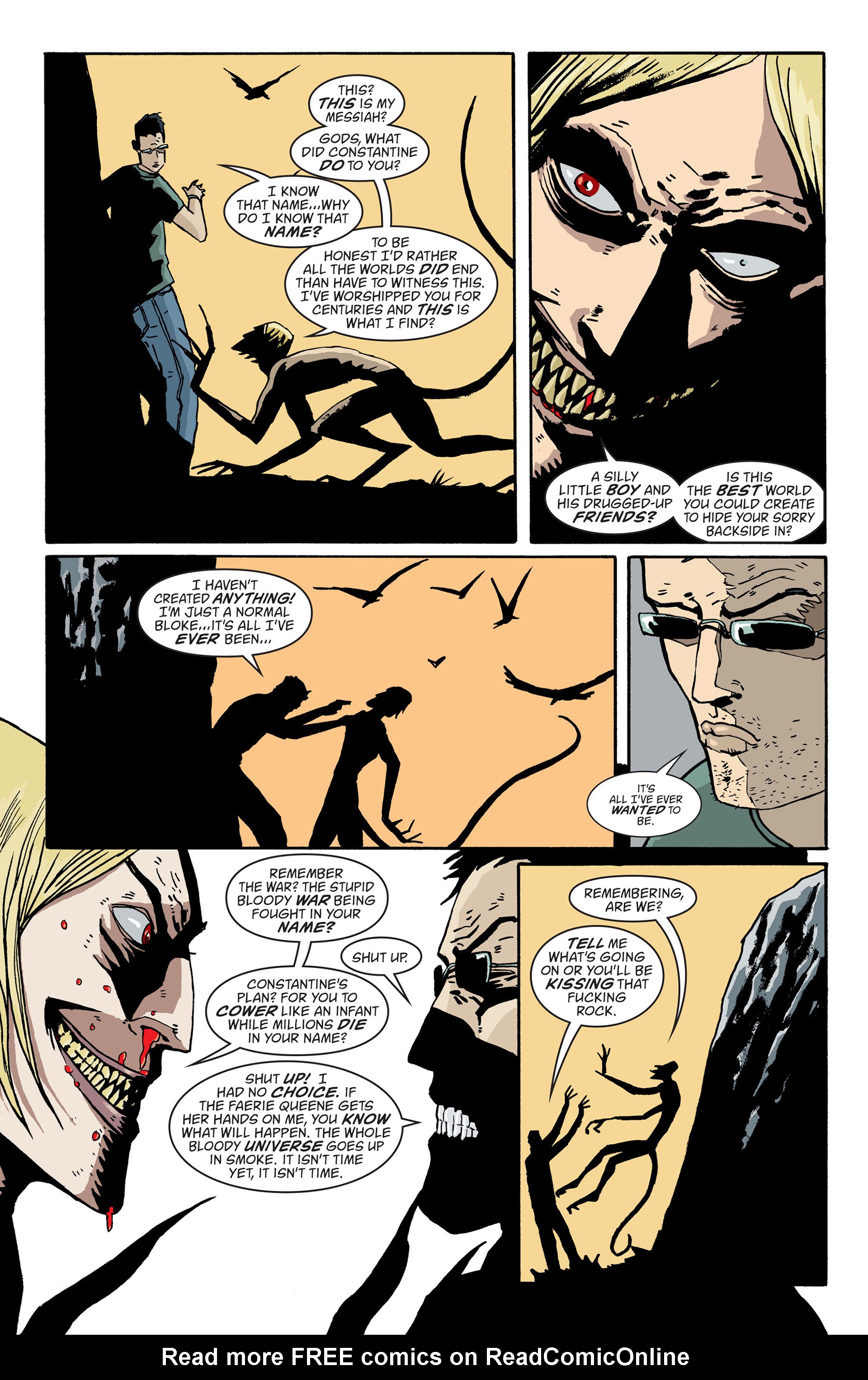 Read online Books of Magick: Life During Wartime comic -  Issue #4 - 20