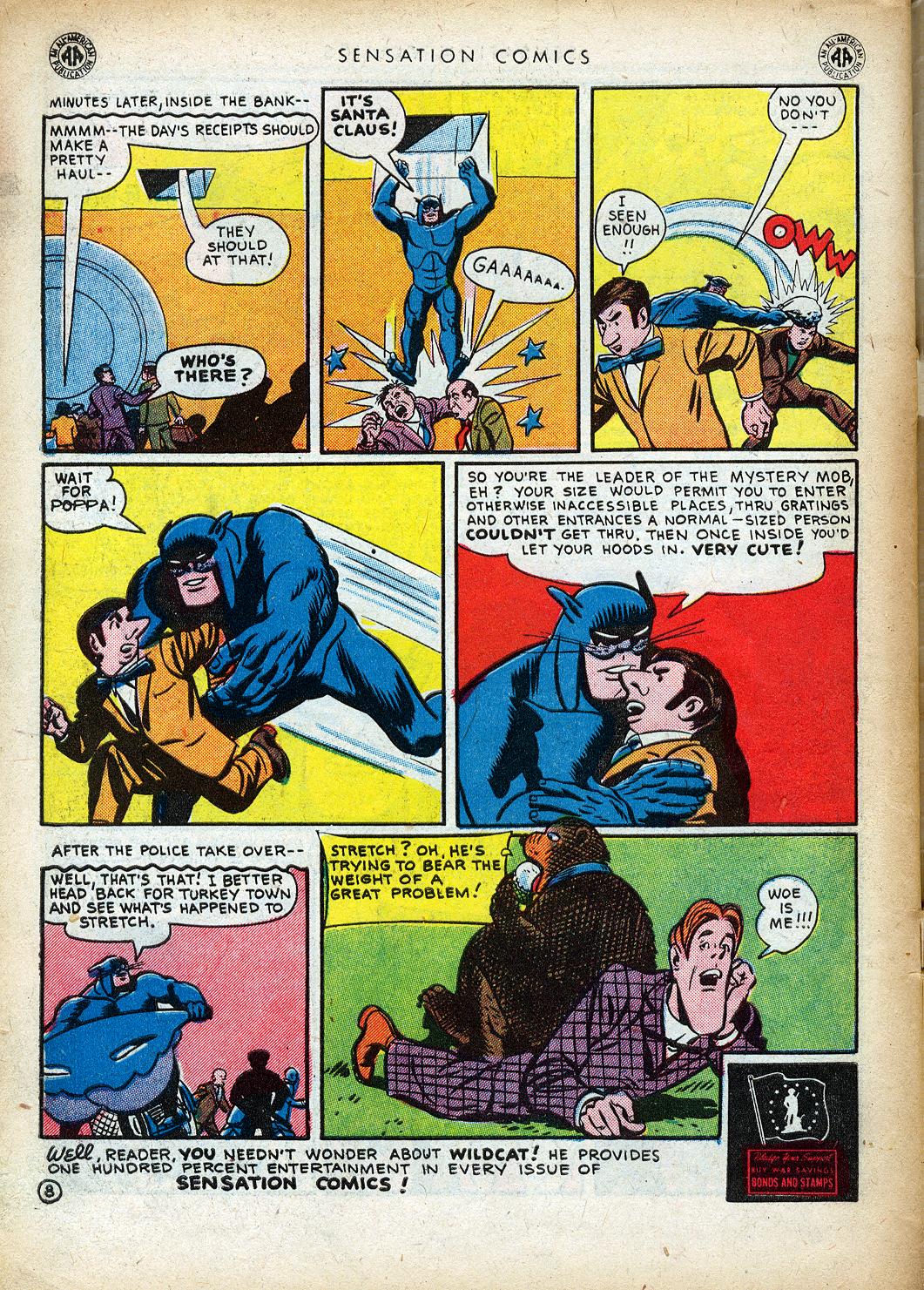 Read online Sensation (Mystery) Comics comic -  Issue #40 - 50