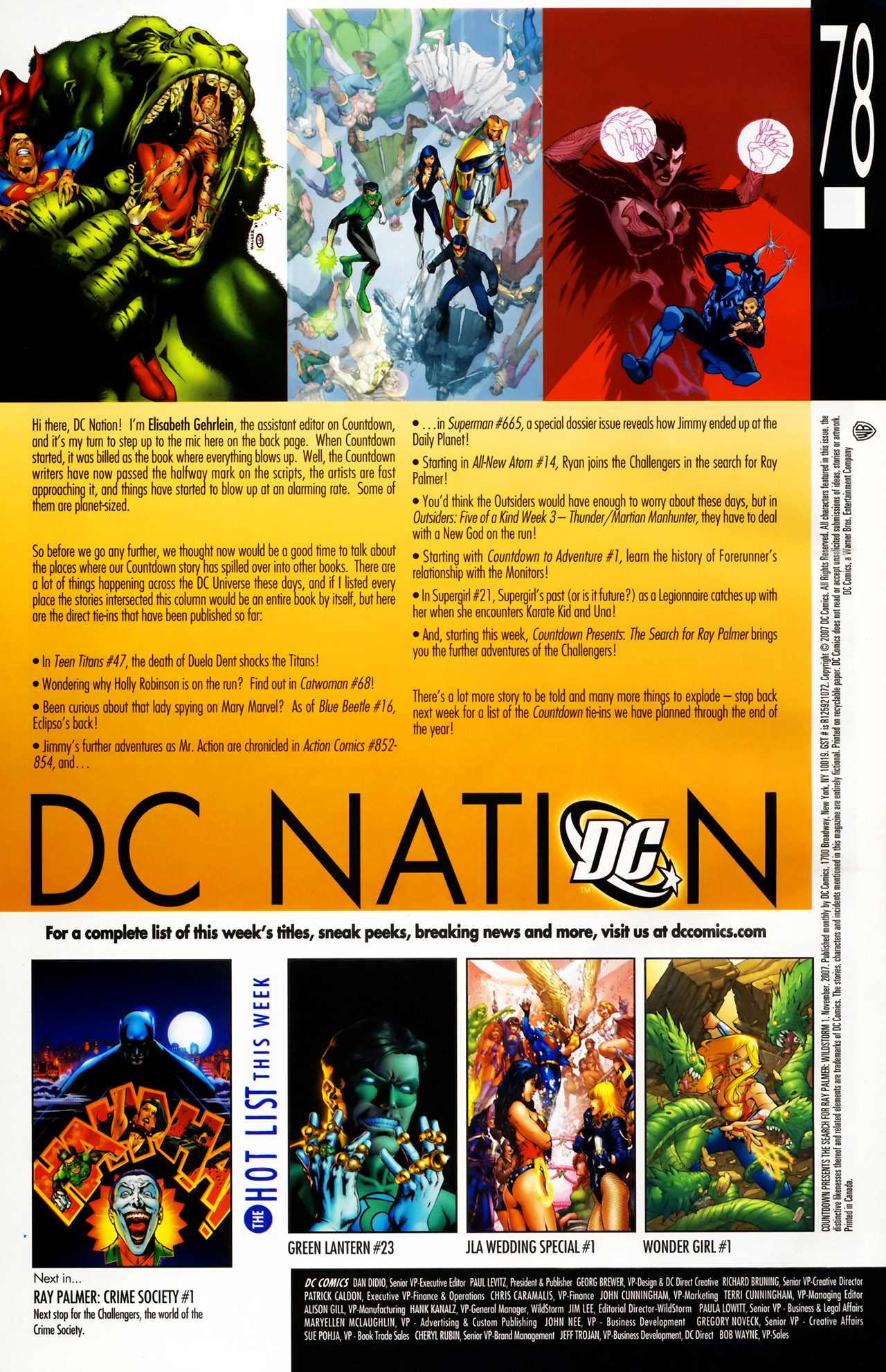 Read online Countdown Presents: The Search for Ray Palmer comic -  Issue # Wildstorm (2007) - 24