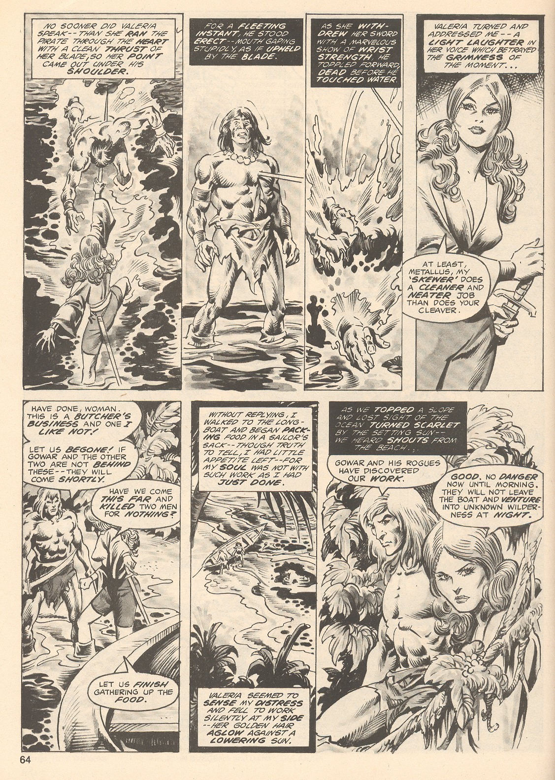 Read online The Savage Sword Of Conan comic -  Issue #76 - 64